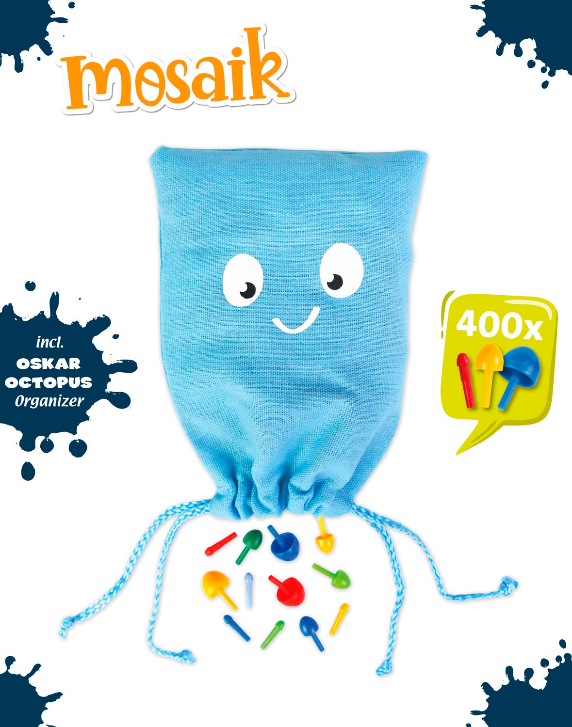 Lena® Set créatif »Mosaik Set color Mix« Made in Germany