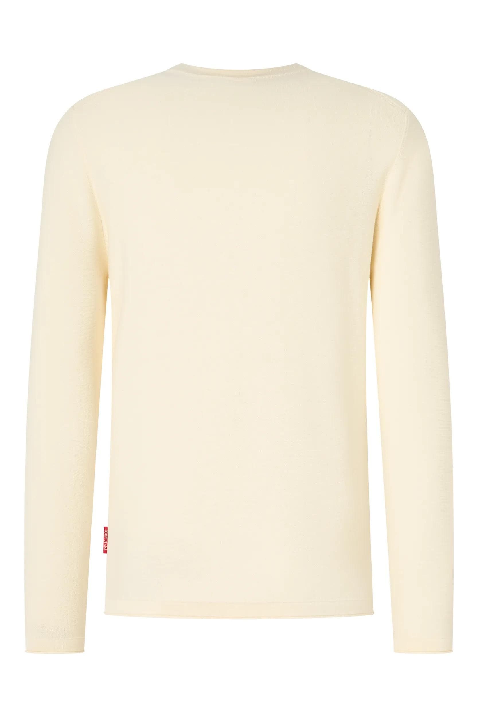 Joop Jeans Pull à col rond »Peko« mit Henleyausschnitt, normale Passform