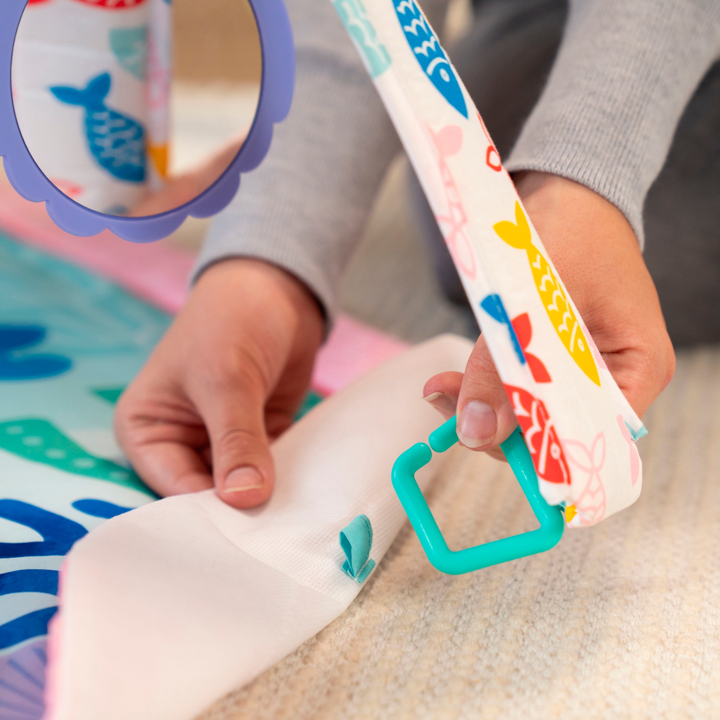 Baby Einstein Spielbogen »4-in-1 Kickin’ Tunes Jellyfish Jamboree Music & Language Discovery Gym« mit Soundeffekt