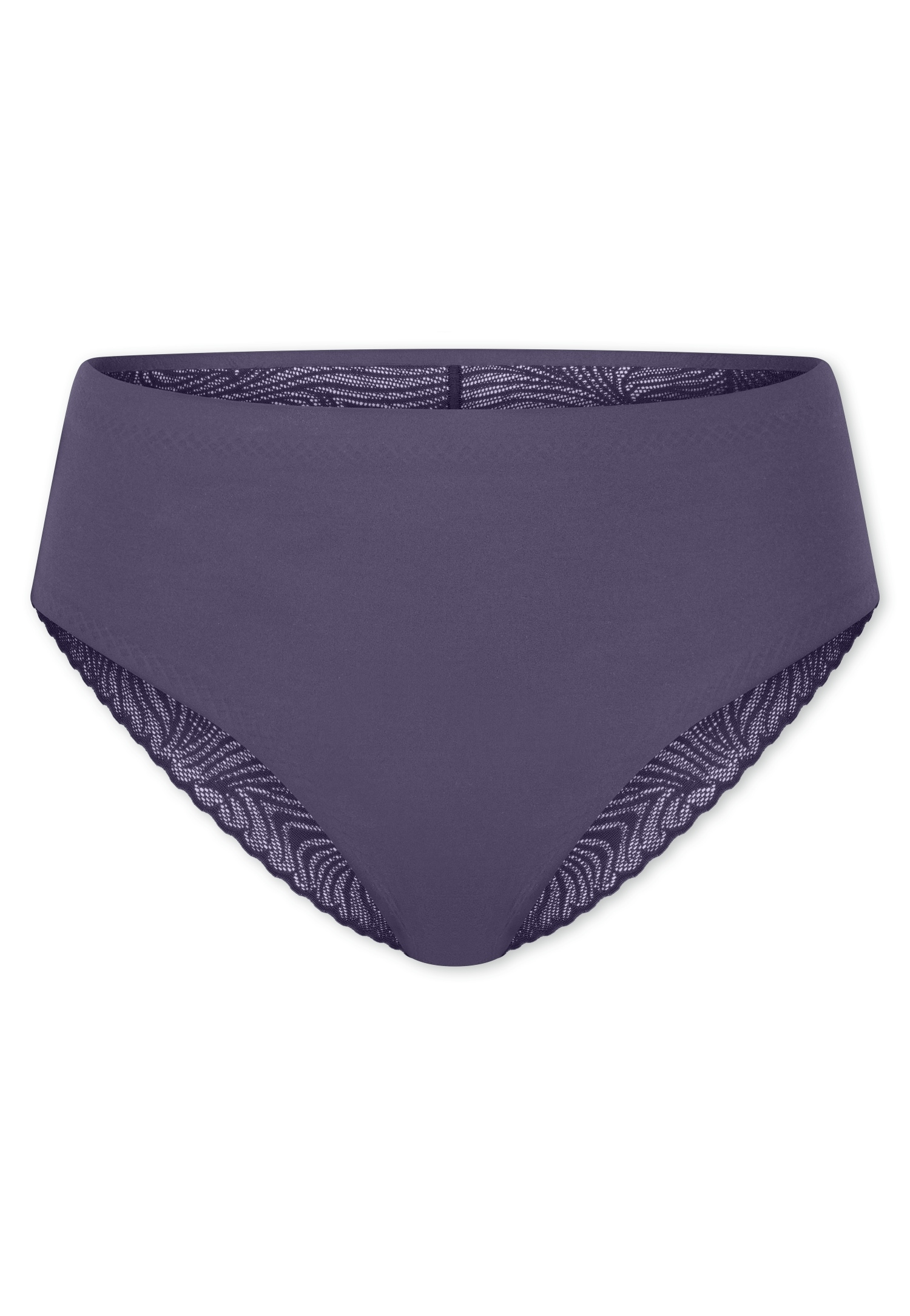 Schiesser Slip »Invisible Soft Lace« 0,  Single Jersey, Lasercut-Abschlüsse, Spitzeneinsatz hinten
