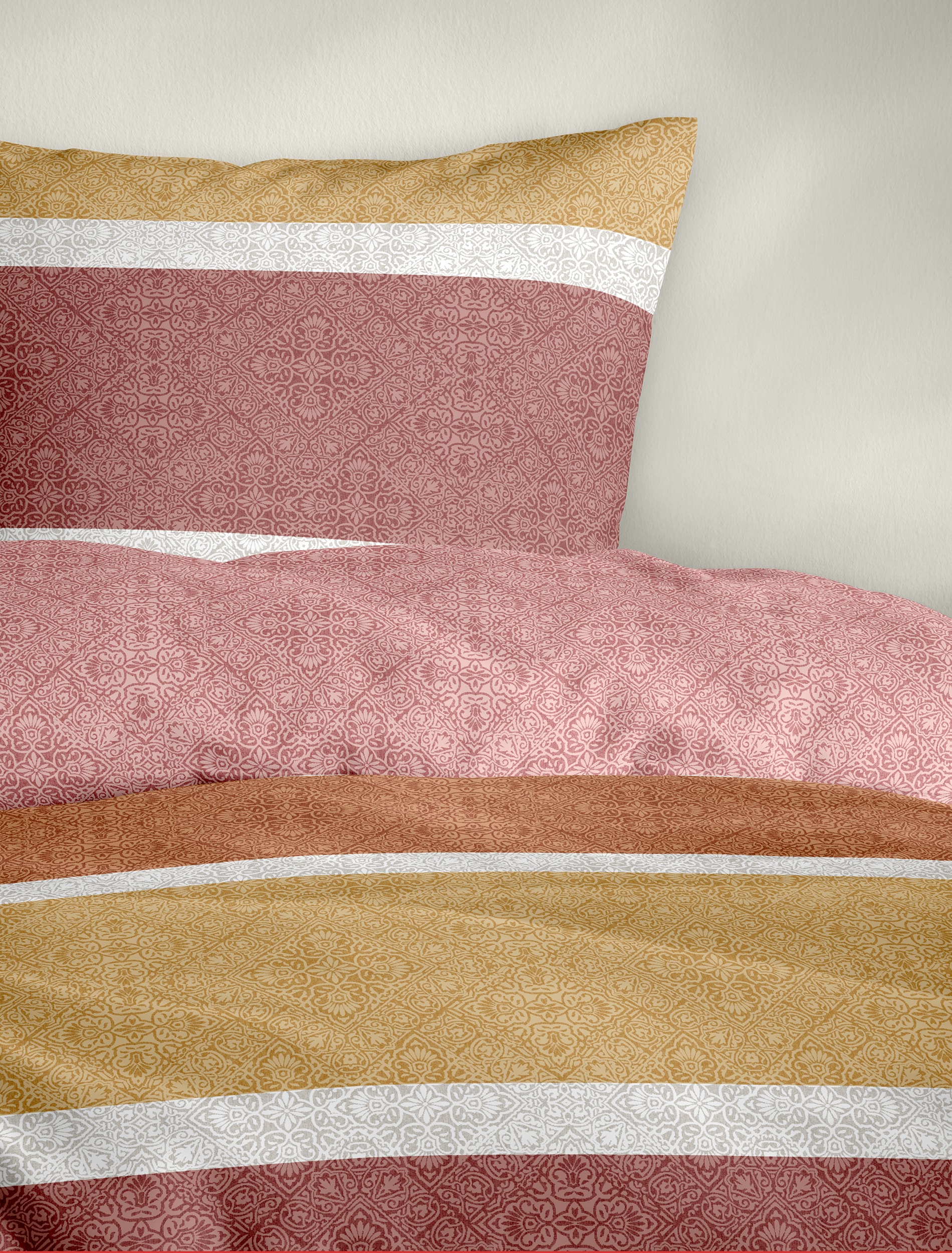 BIERBAUM Linge de lit »Bettwäsche 4184« 2 Renforce, 100  % Baumwolle, pflegeleicht