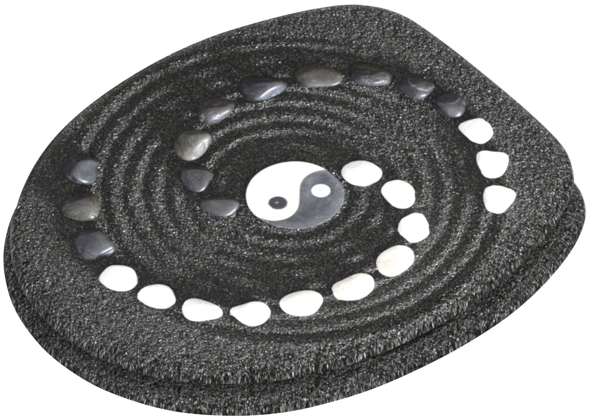 Sanilo WC-Sitz »Yin Yang« mit Absenkautomatik, BxL: 37,7 x 42,0 - 47,0 cm