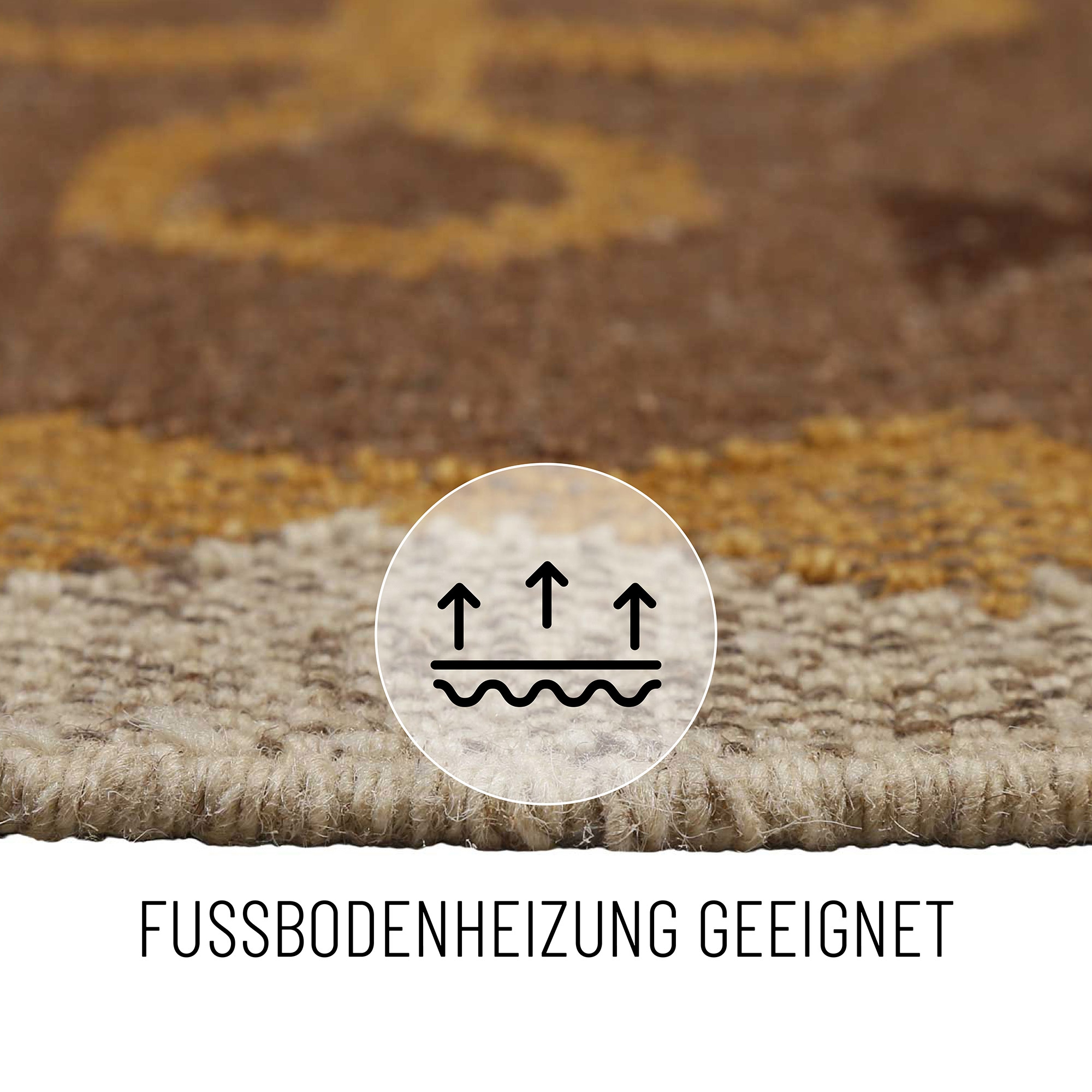 Green Looop Tapis en laine »Valere« Rectangulaire 5 mm Höhe Fransen, Kelim, handgewebt, Natur, Wohnzimmer, Schlafzimmer, Ethno