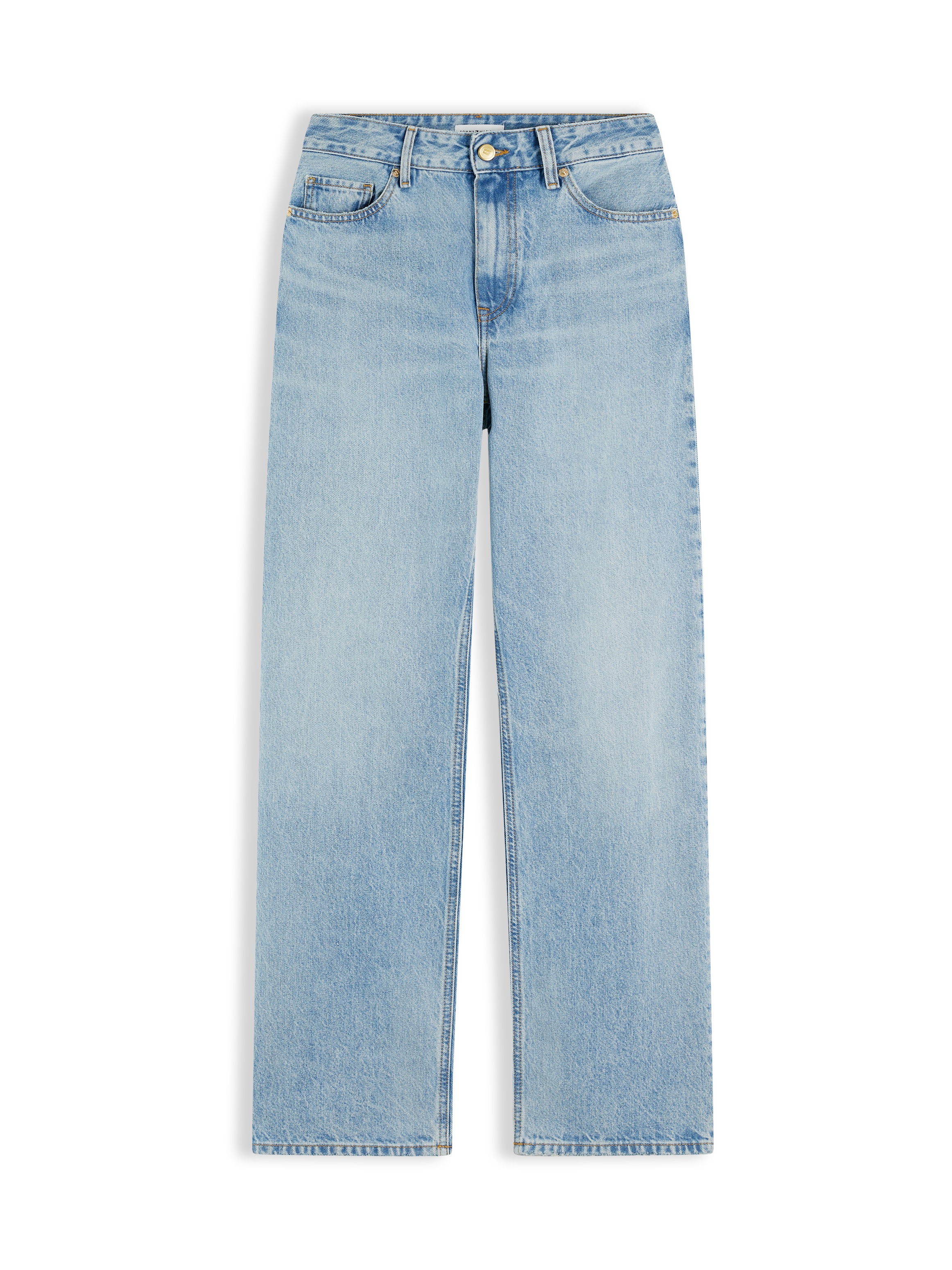 Tommy Hilfiger Jeans droit »LOOSE STRAIGHT CAM RW« Baumwolle, straight fit, regular waist