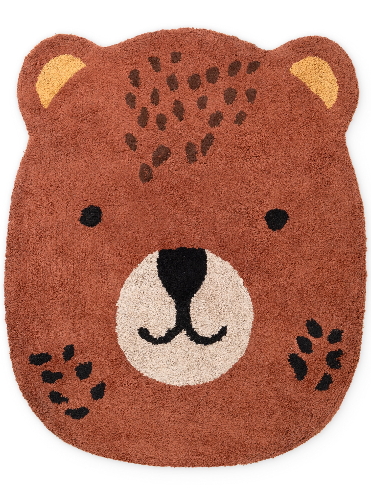 HANSE Home Tapis pour enfants »Berry« Forme de motif 10 mm Höhe lavable, fait main, coton, tapis de jeu antidérapant pour chambre d'enfants