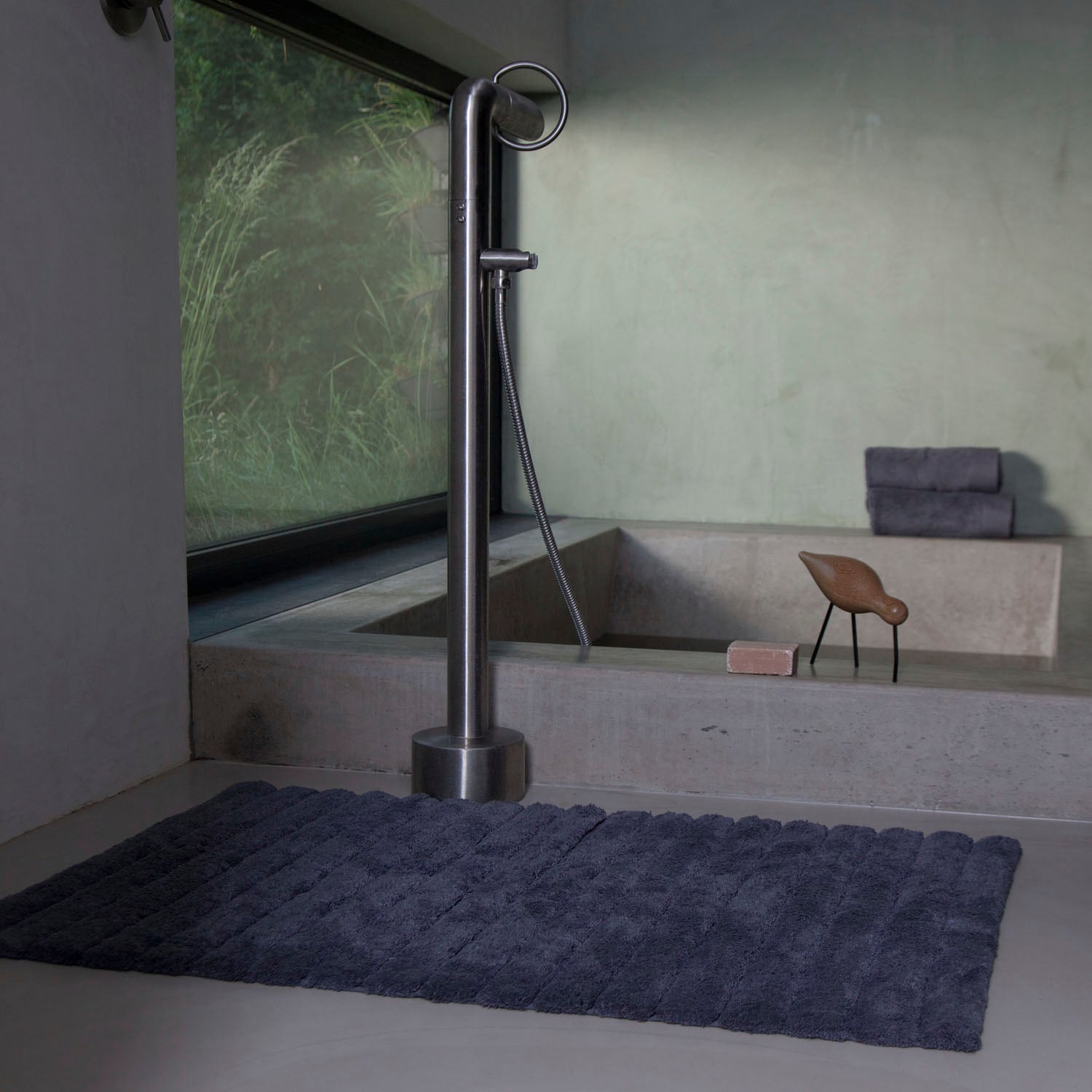 Seahorse Badematte »»Board«  Hotelmatte« Höhe 25 mm beidseitig nutzbar waschbar, 100% superweiche Frotteebaumwolle