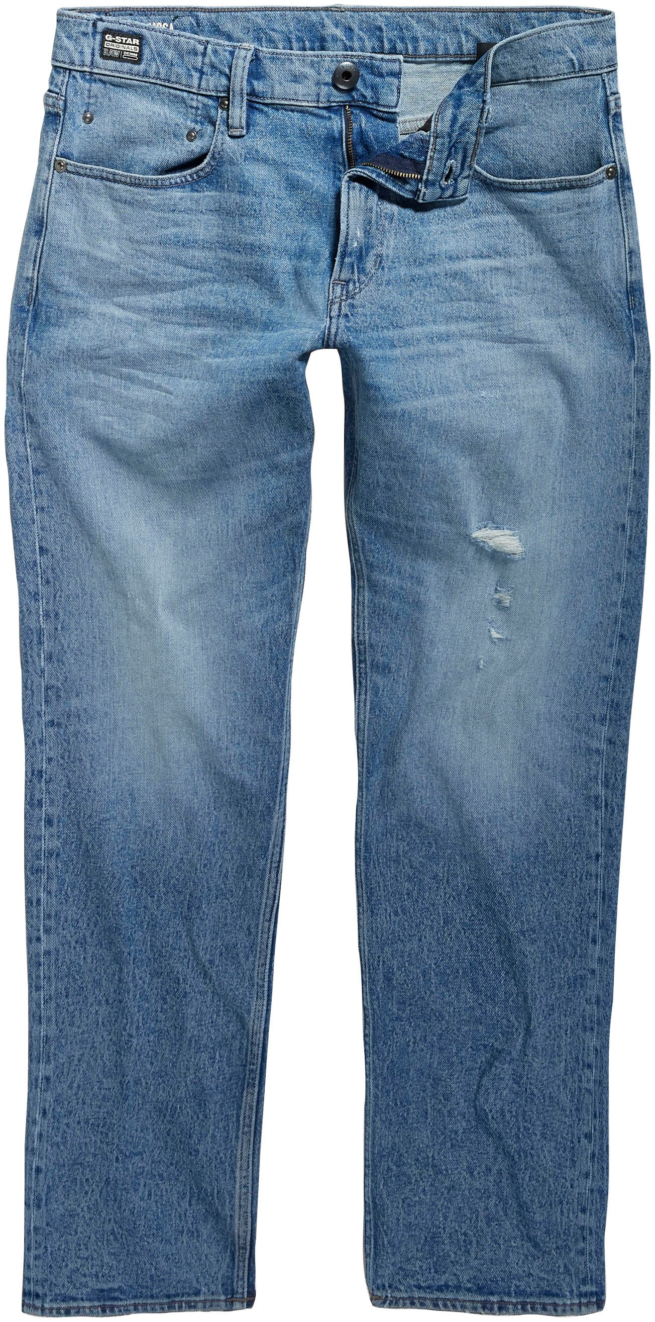 G-STAR Jeans droit »Mosa Straight« avec coutures claires