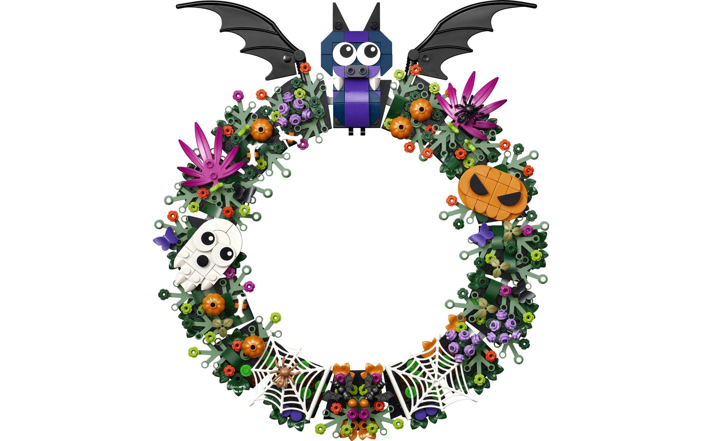 LEGO® Konstruktionsspielsteine »Halloweenkranz (40825), LEGO LEGO Iconic« Made in Europe
