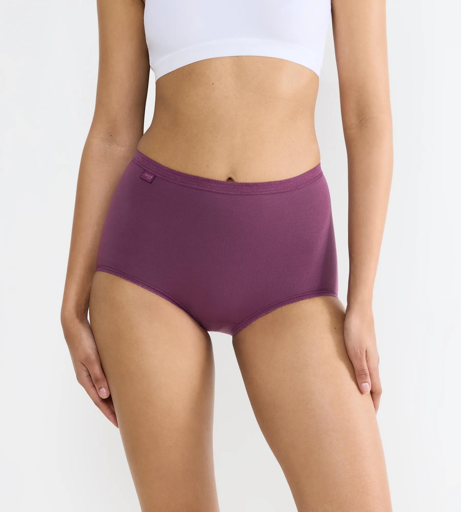 sloggi Maxislip »Basic+ Maxi« 3er Pack,  perfekter Sitz, Cotton-Mix, hohe Taille