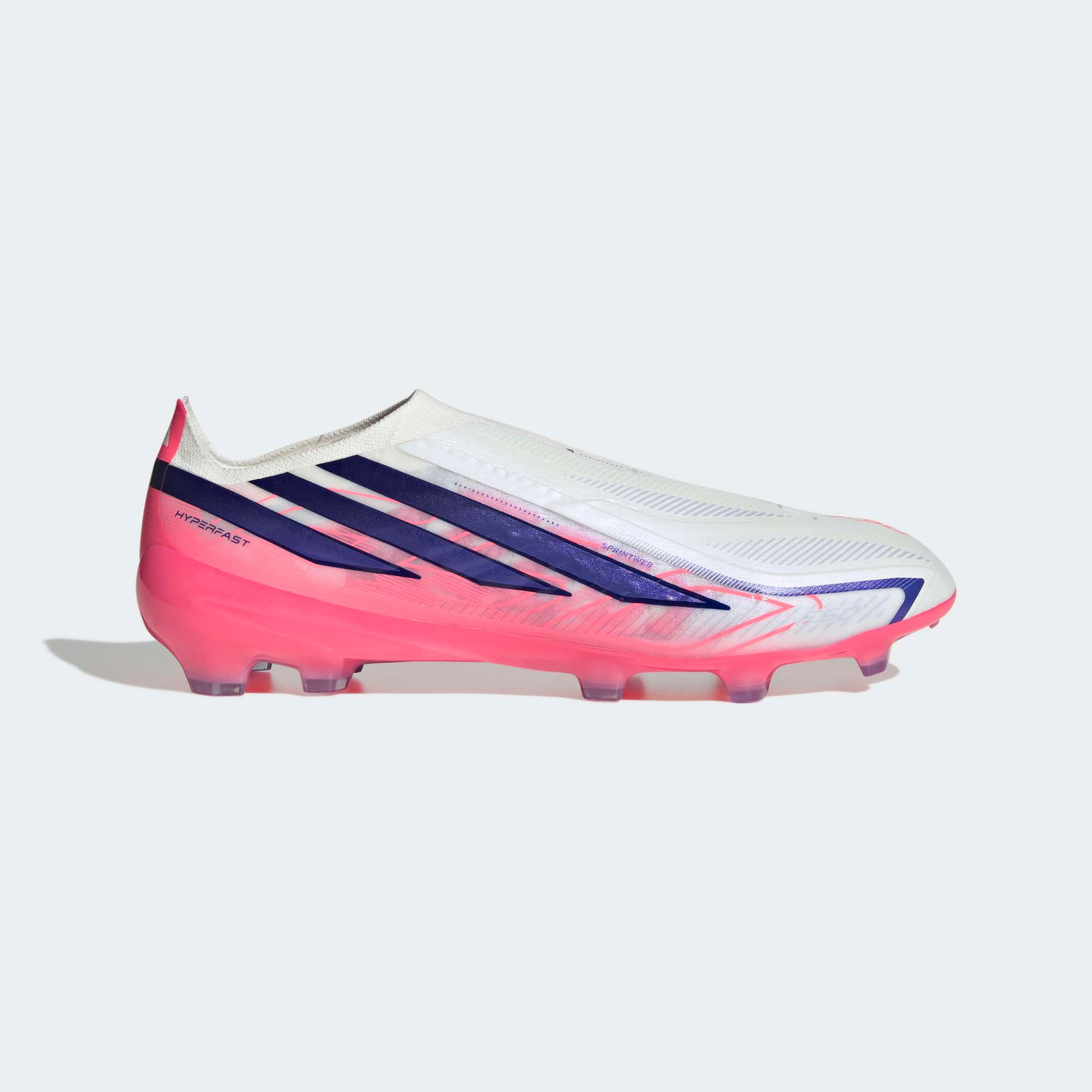 adidas Performance Chaussure de football »F50 HYPERFAST PRO , FESTE BÖDEN, SCHNÜRLOS«  semelle extérieure pour gazon et sols durs