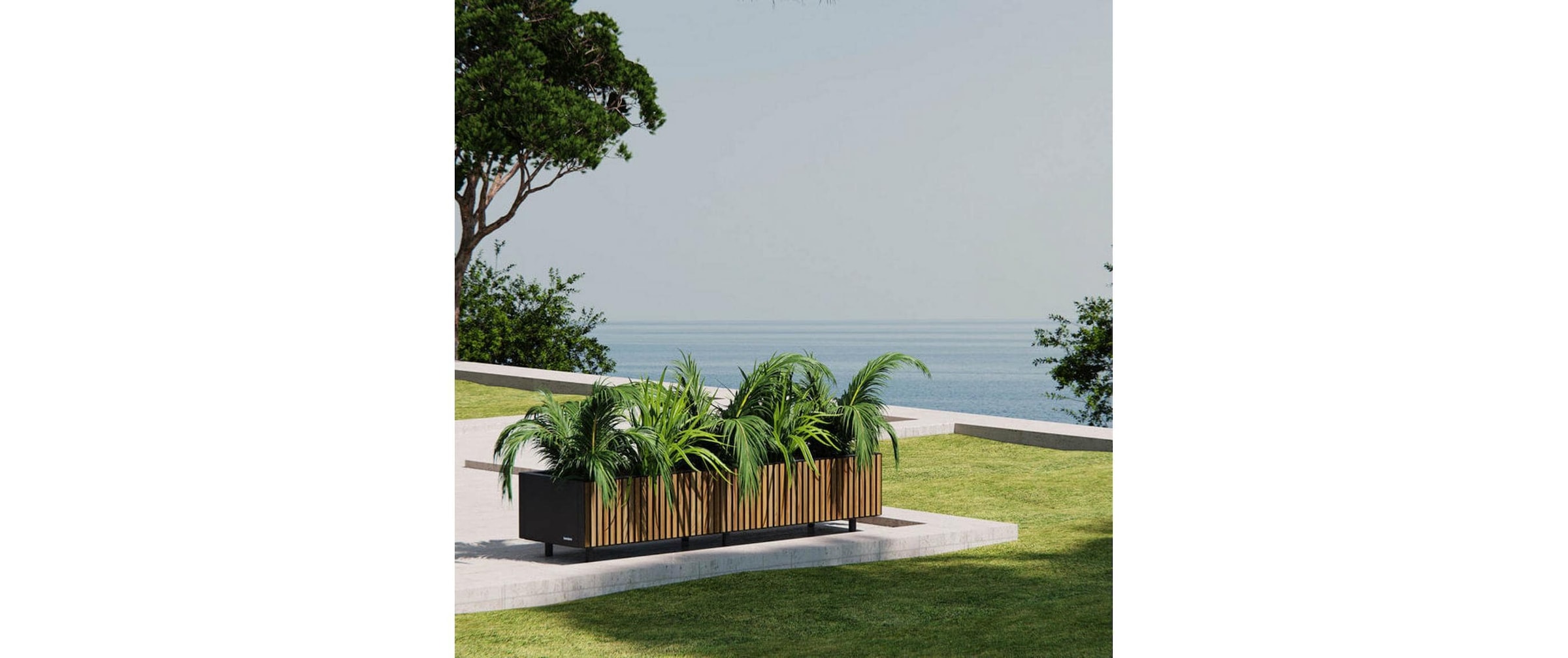 Herstera Garden Bac à plantes »Xic 100 x 40 x 25 cm«