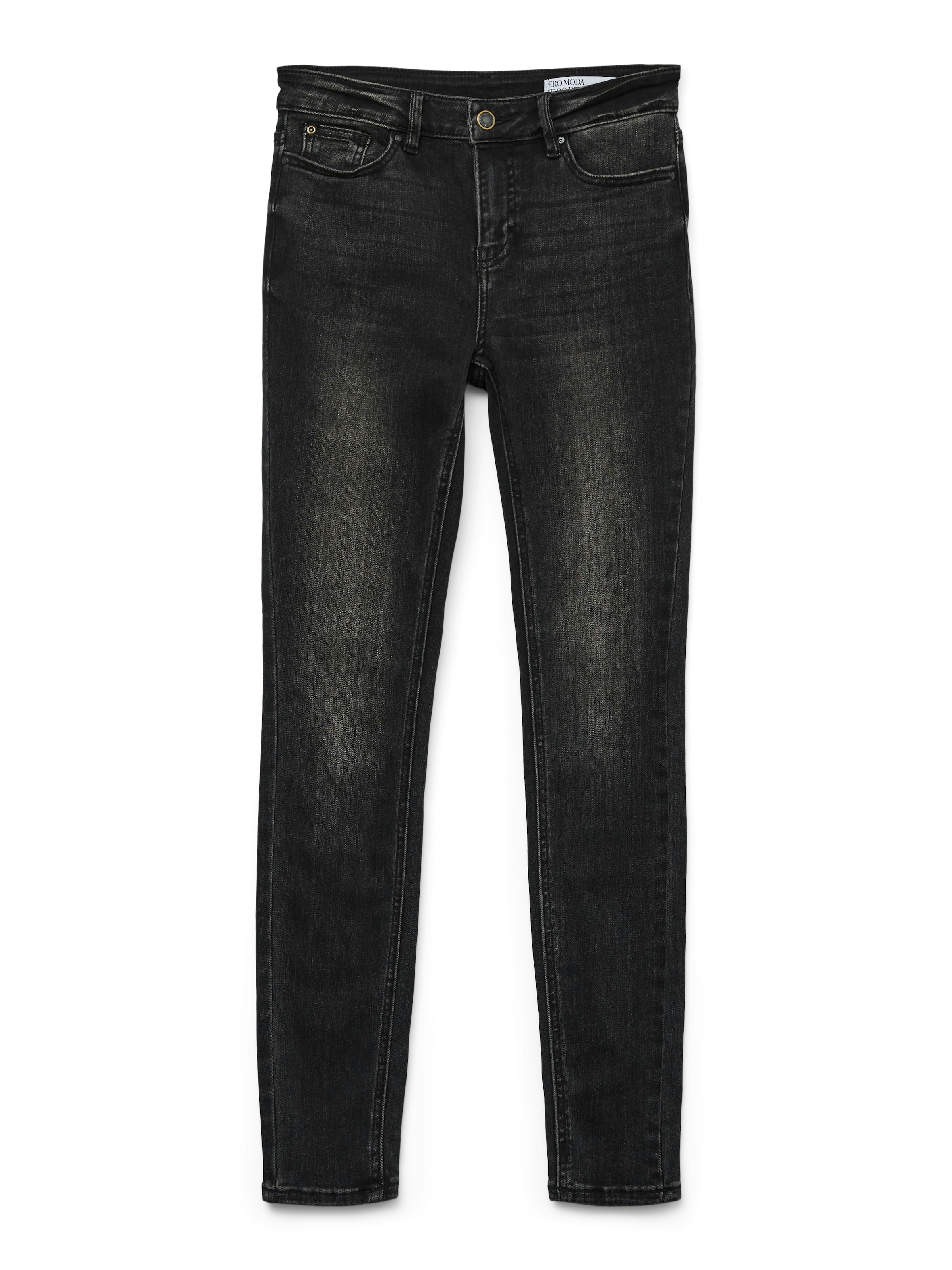 Vero Moda Jeans skinny »VMFLASH MR SKINNY JEANS LI111 NOOS« Baumwollmischung mit Stretch, regular waist, skinny fit