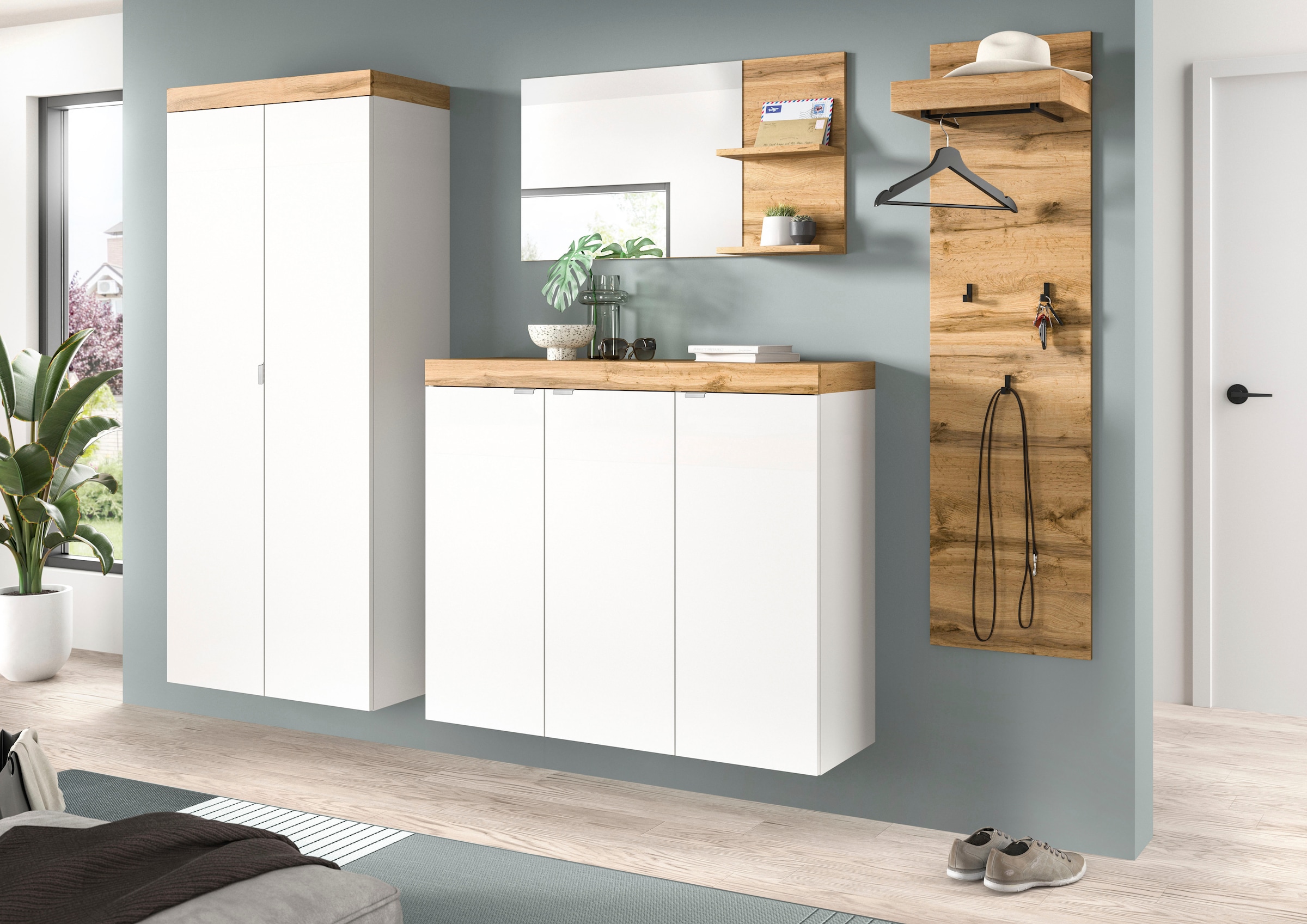 GOODproduct Ensemble de vestiaires »MAMBO II, 2-teilig, hängend oder stehend montierbar« 2 cuis tlg.