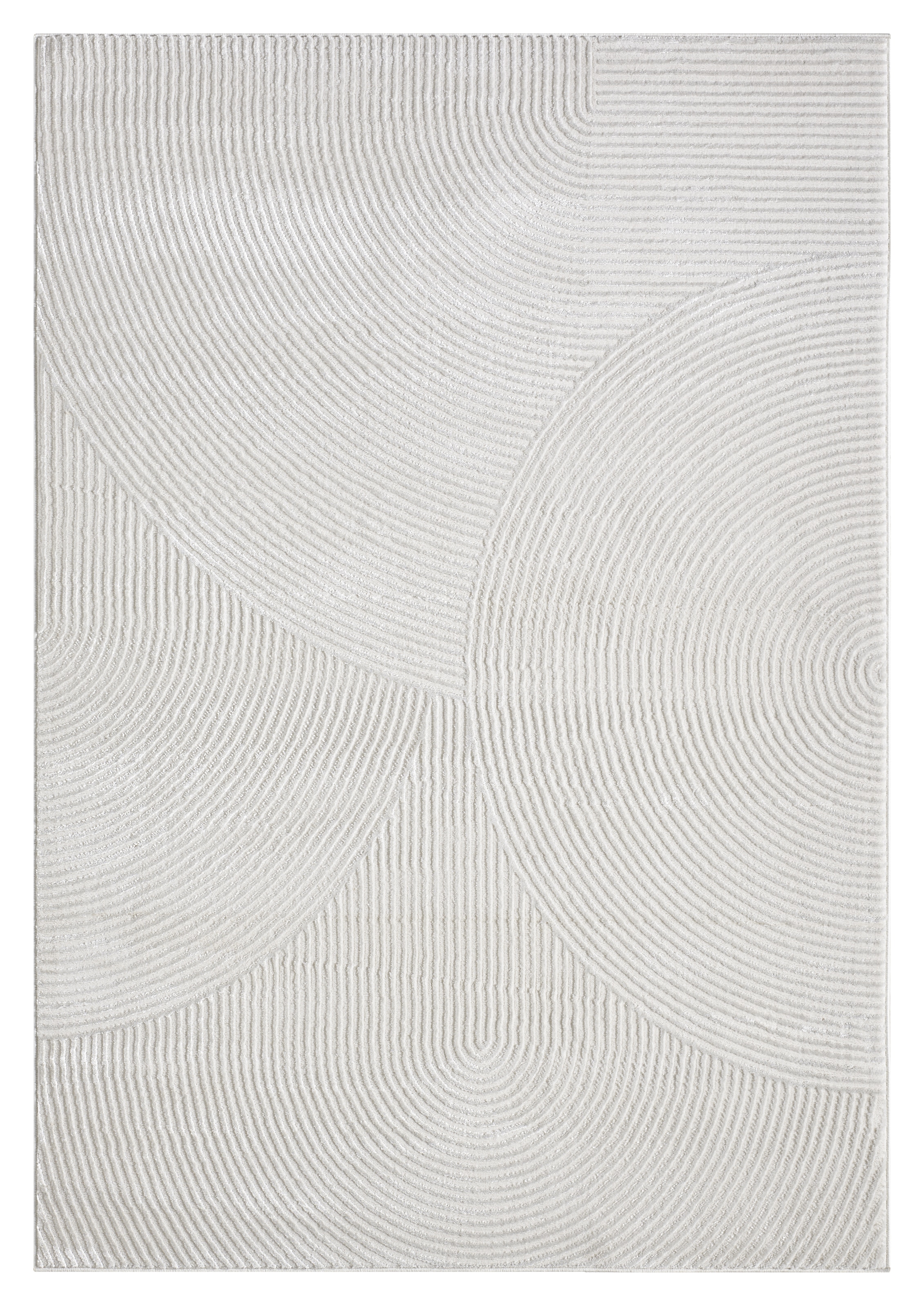 GOODproduct Teppich »Bentori, Hoch-Tief-Struktur, Scandi« rechteckig 11 mm Höhe Modernes Design mit Boho-Charme, Wohnzimmer, Schlafzimmer