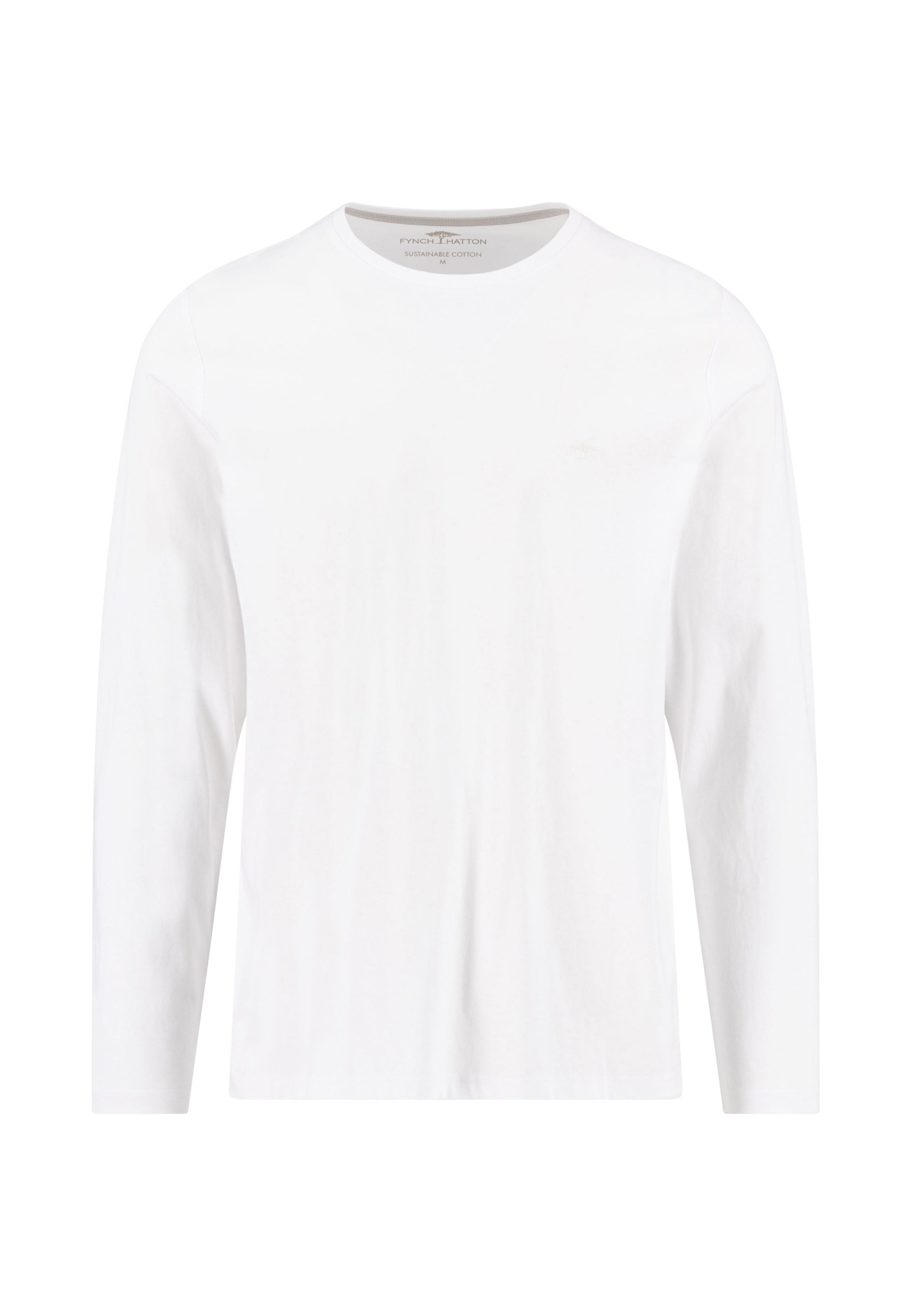 FYNCH-HATTON T-shirt à manches longues avec broderie logo