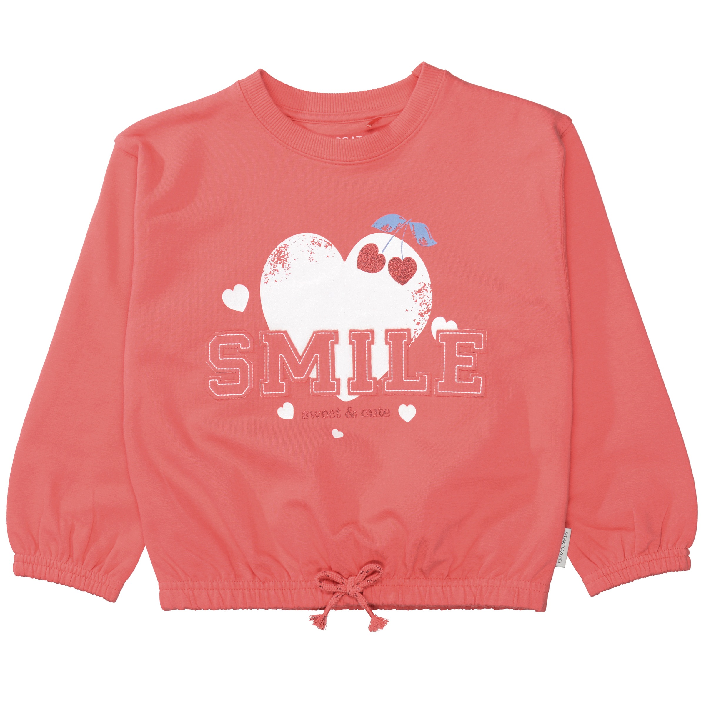 STACCATO Sweater, 2 tlg. mit Frontpint und Allover-Print, 2er Pack für Girls
