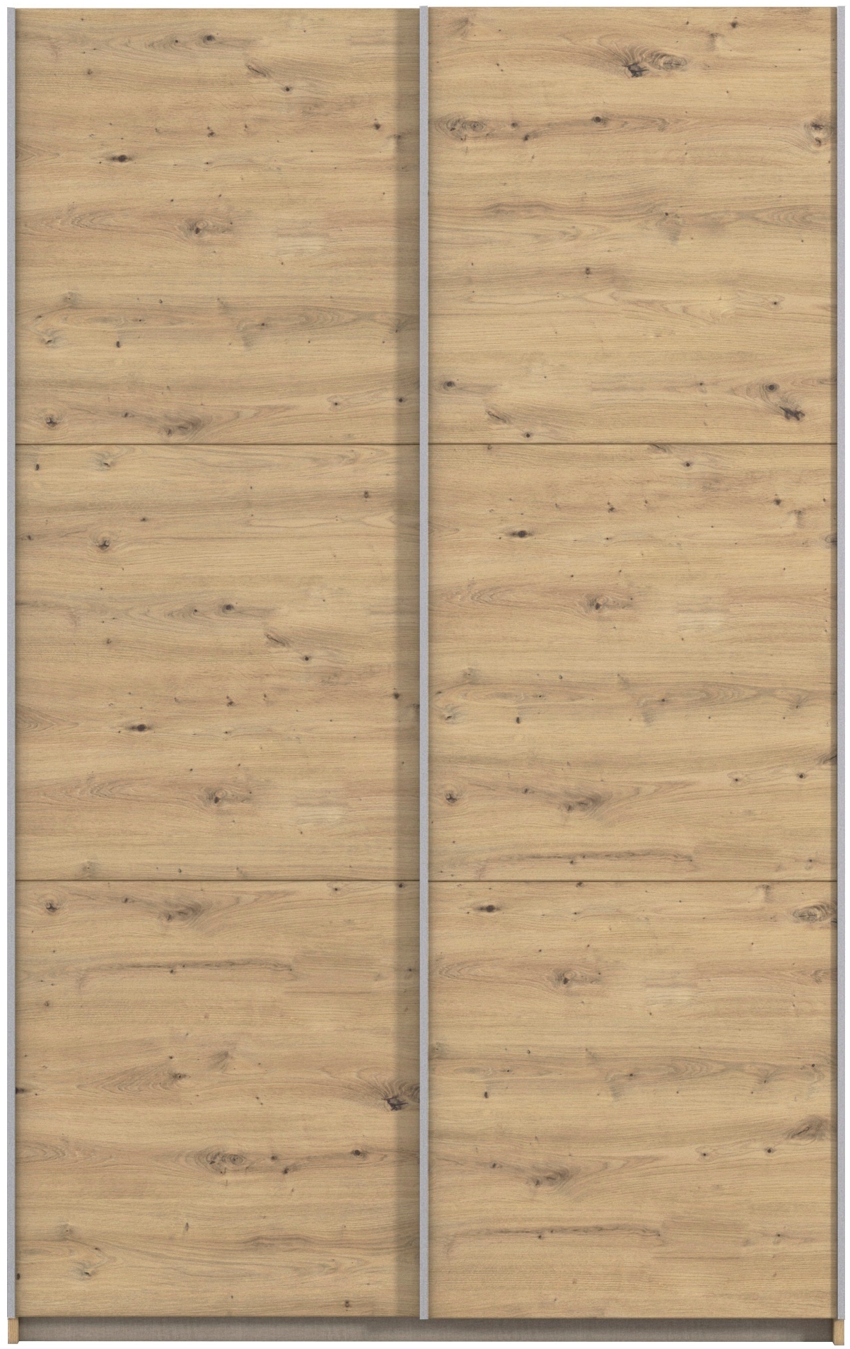 rauch Schwebetürenschrank »Kleiderschrank Drehtürenschrank Schrank Garderobe KRONACH« in 3 Ausstattungen BASIC/CLASSIC/PREMIUM, Breiten 131/175/218/261 cm,  optional ohne, mit 1 oder 2 Spiegel, viel Stauraum MADE IN GERMANY