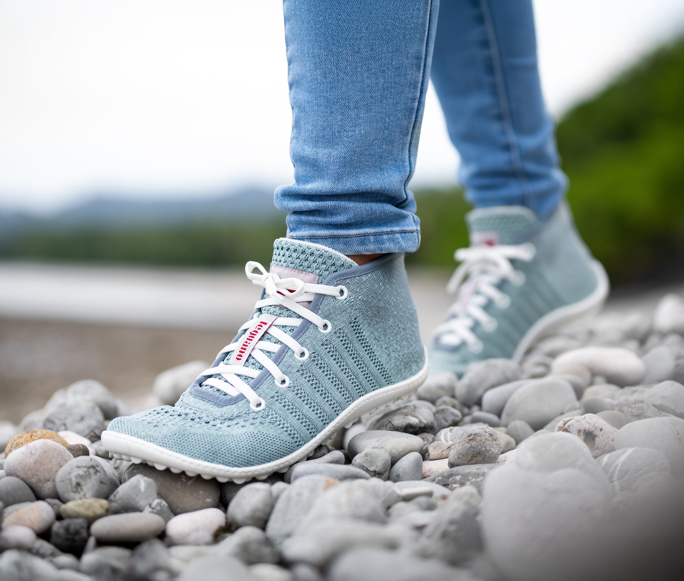 Leguano Barfussschuh »GO«  , Bequemschuh, Komfortschuh, Schnürboots, flexible Halbkugellaufsohle