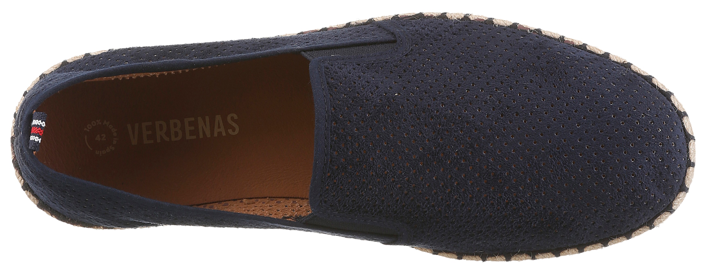 VERBENAS Espadrille »Tom Pacific«  Loafer, Slipper, Sommerschuh, Strandschuh mit Stretcheinsätze