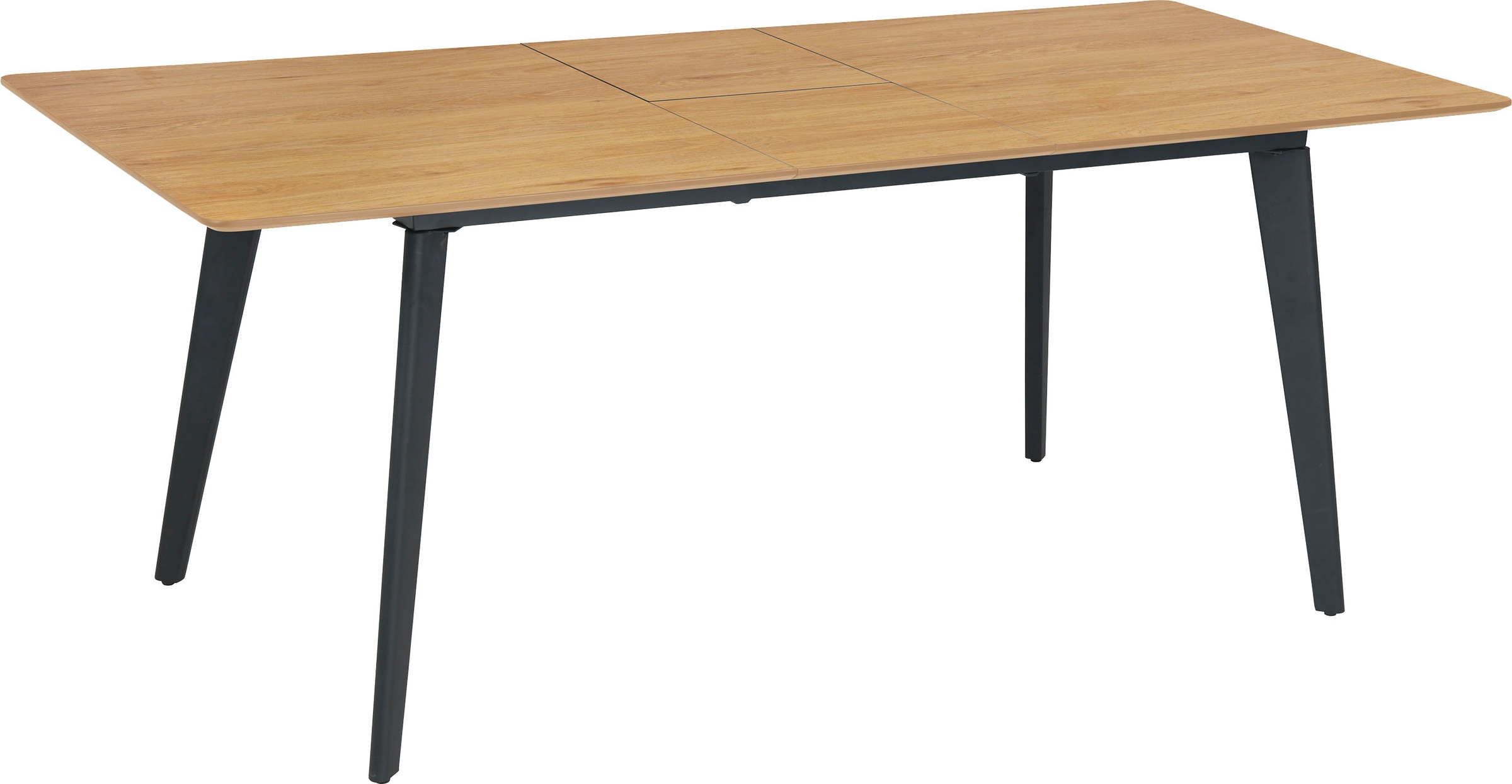 byLIVING Esstisch »Oklahoma« mit Auszug 160-200 cm, mit Schweizer Kante, HPL-Beschichtung