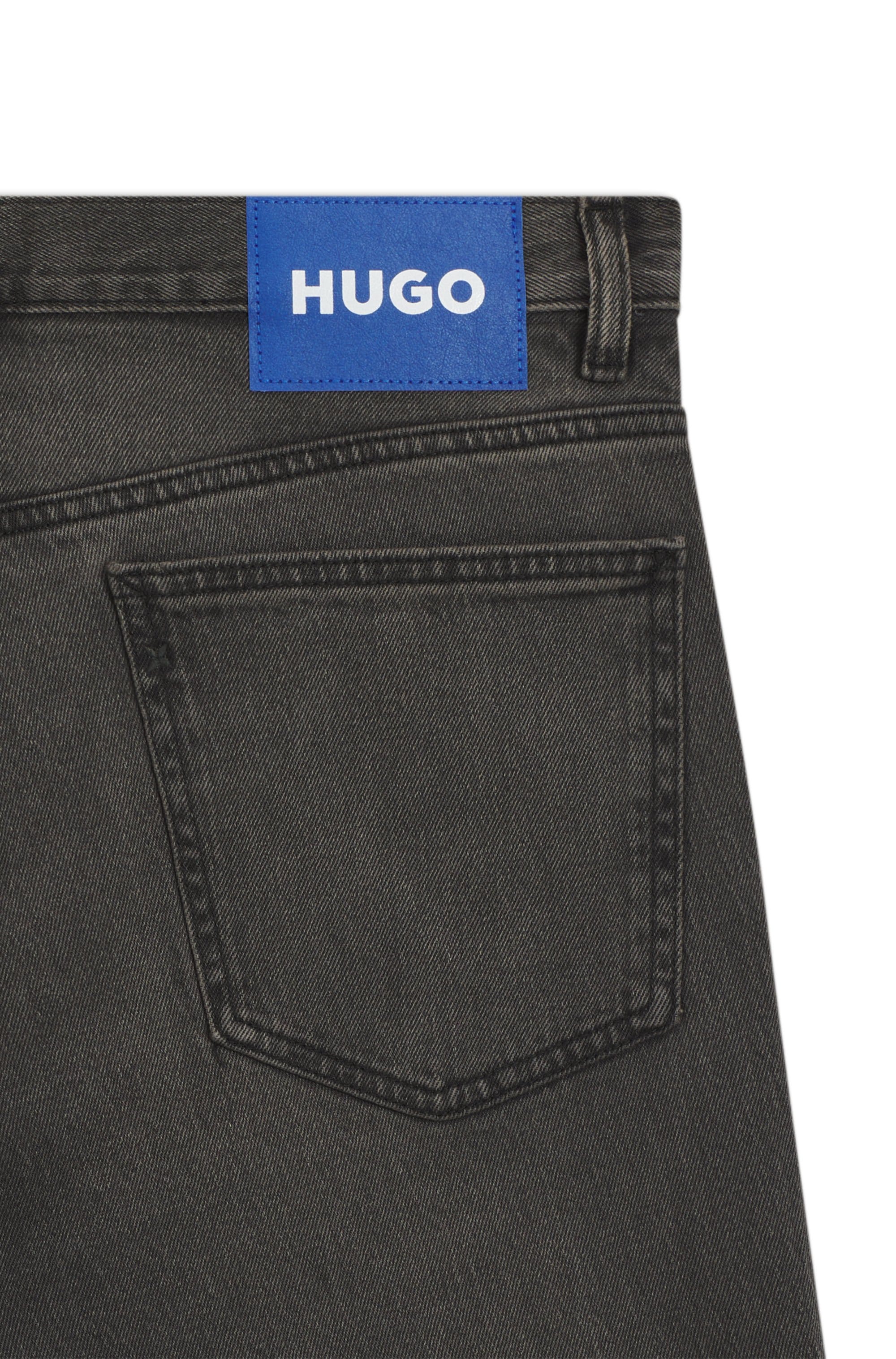 HUGO Slim-fit-Jeans »Ash« mit Stone-washed-Finish