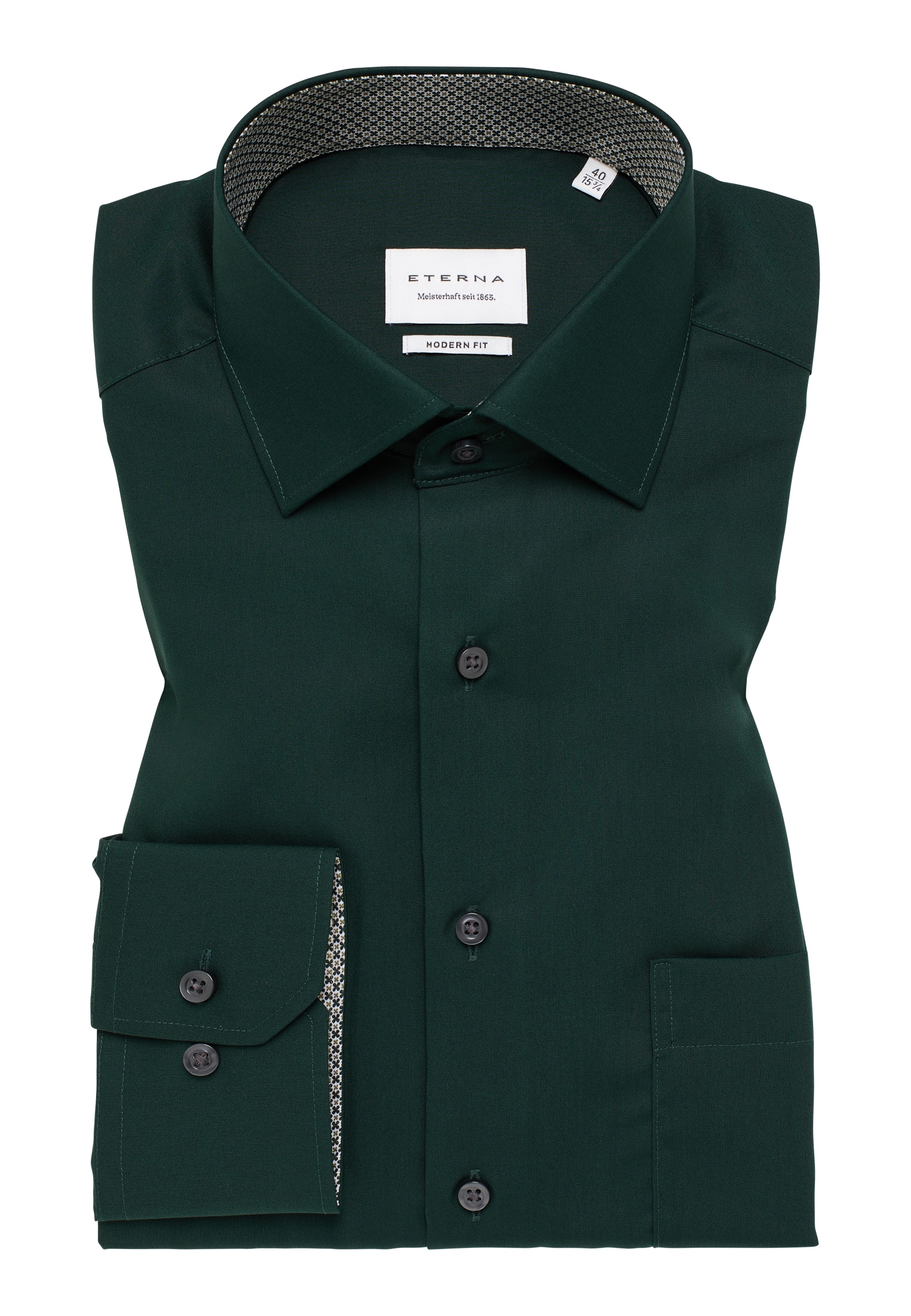 Eterna Chemise à manches longues »MODERN FIT« NON IRON (bügelfrei)