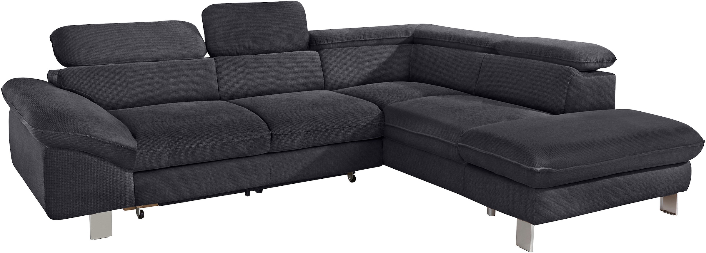 COTTA Ecksofa »Driver L-Form« mit Kopfteilverstellung, wahlweise mit Bettfunktion & Bettkasten