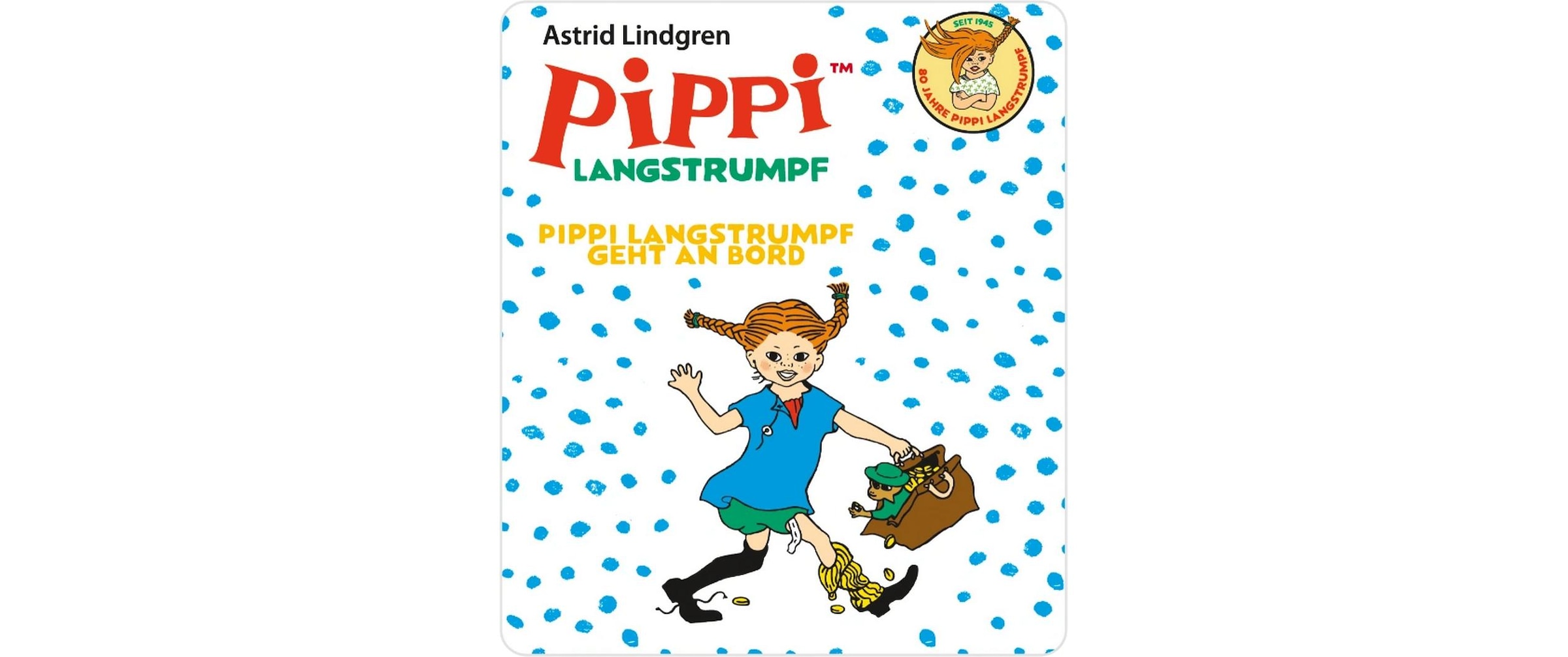 tonies Personnage de feuilleton audio »Pippi Langstrumpf 2 - Pippi Langstrumpf geht an Board«