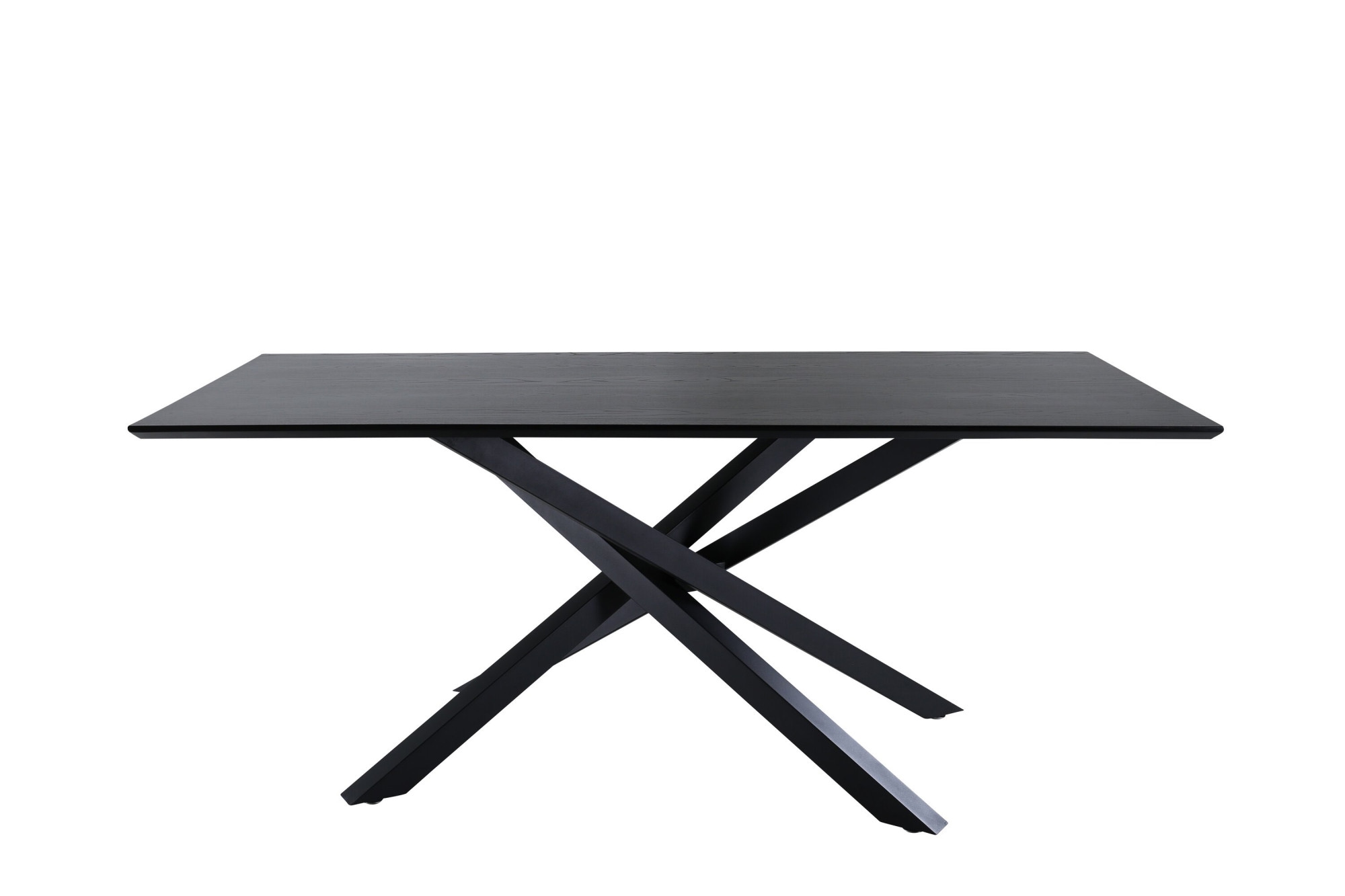 Venture Home Esstisch »Piazza, rechteckiger Esstisch mit Stahlgestell, 180 × 90 cm« Esszimmertisch, MDF, Furnier, Stahlgestell, rechteckig, edel