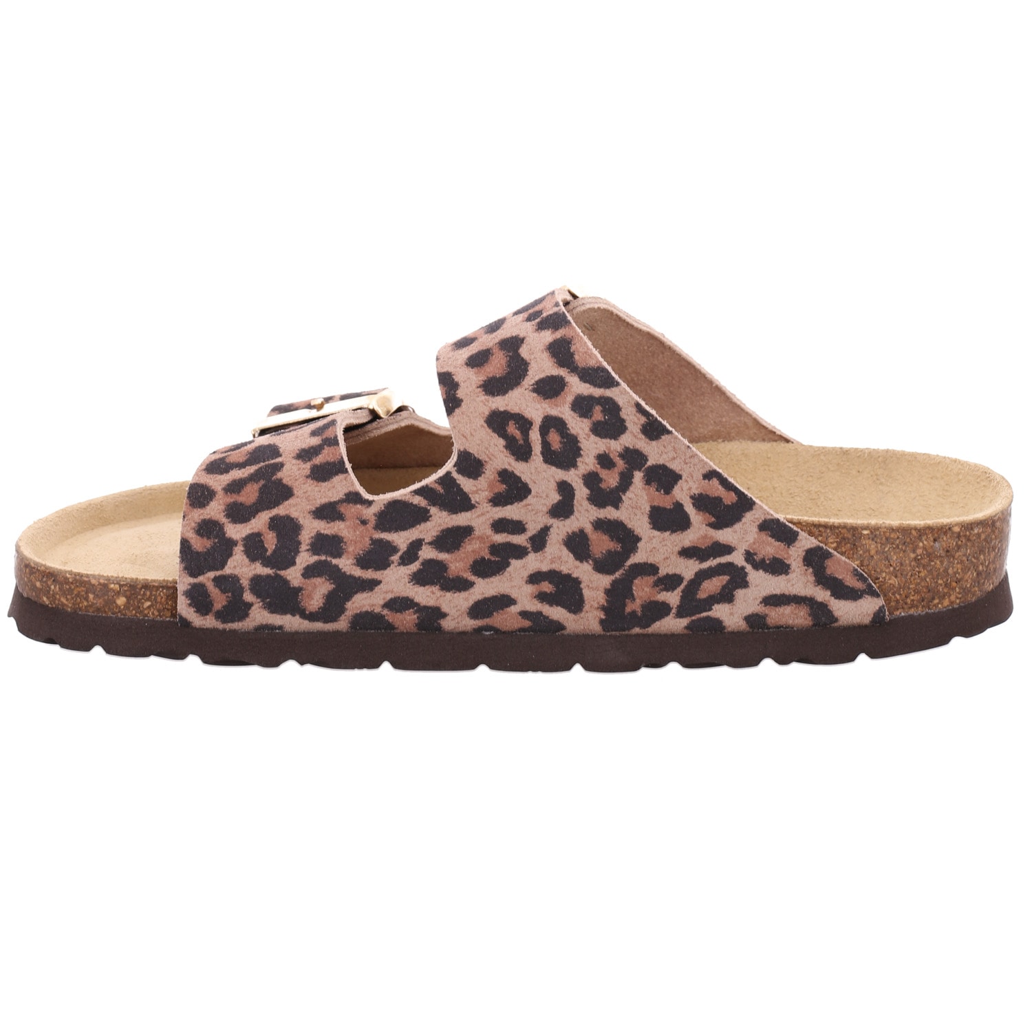 Rohde Pantolette »Alba«  Sommerschuh, Strandschuh, Hausschuh in trendiger Leo-Optik