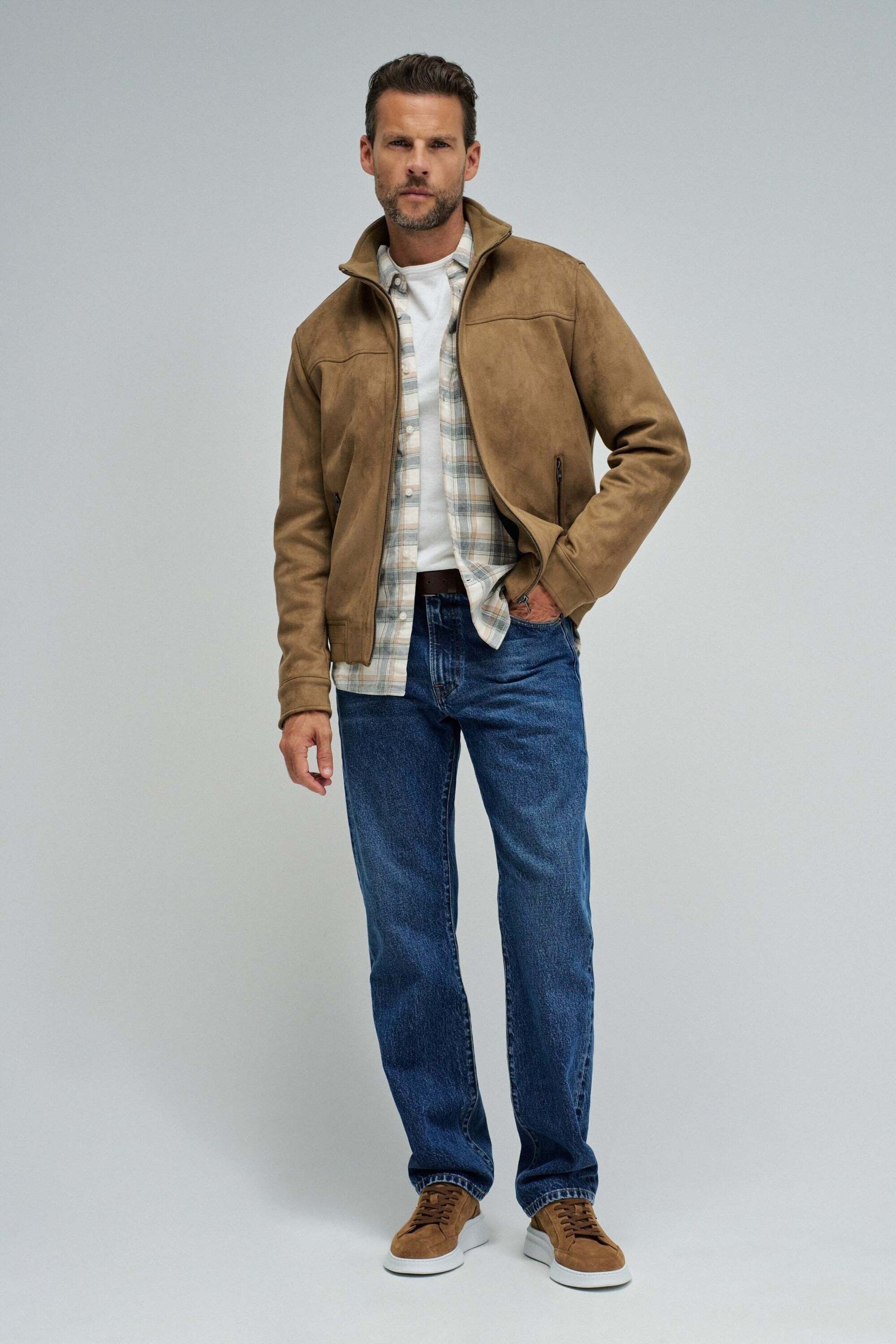 Salsa Lederimitatjacke »Salsa Jeans Kunstlederjacke Faux Suede«