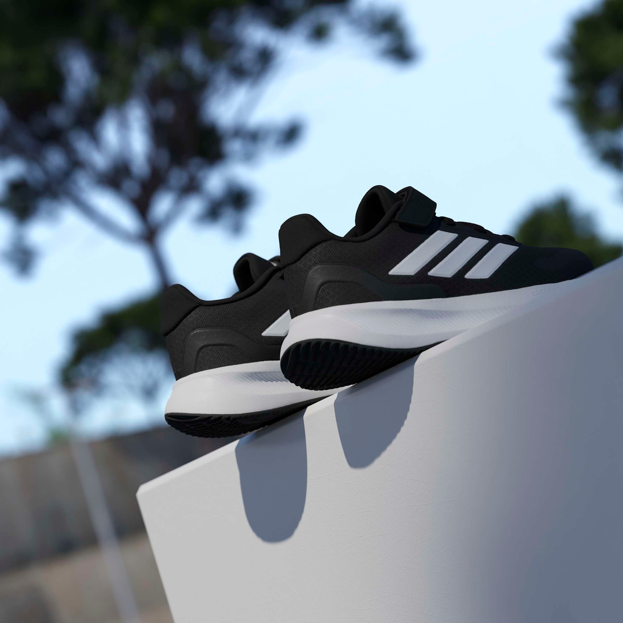 adidas Sportswear Laufschuh »RUNFALCON 5 KIDS«  mit Klettverschluss, für Kinder