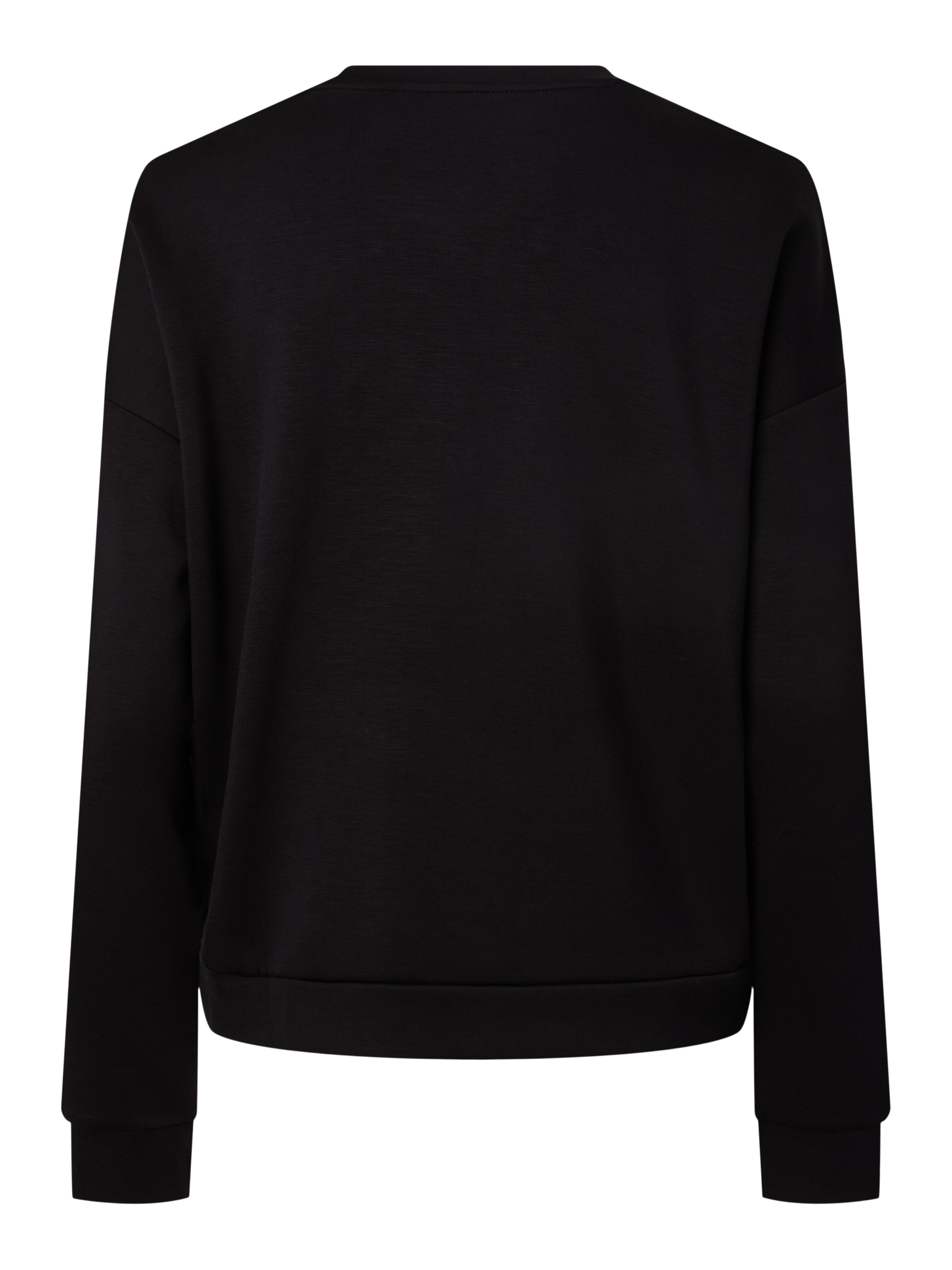 pieces T-shirt à manches longues »PCMICHELLE SCUBA LS TOP SWT NOOS BC« mélange de matériaux