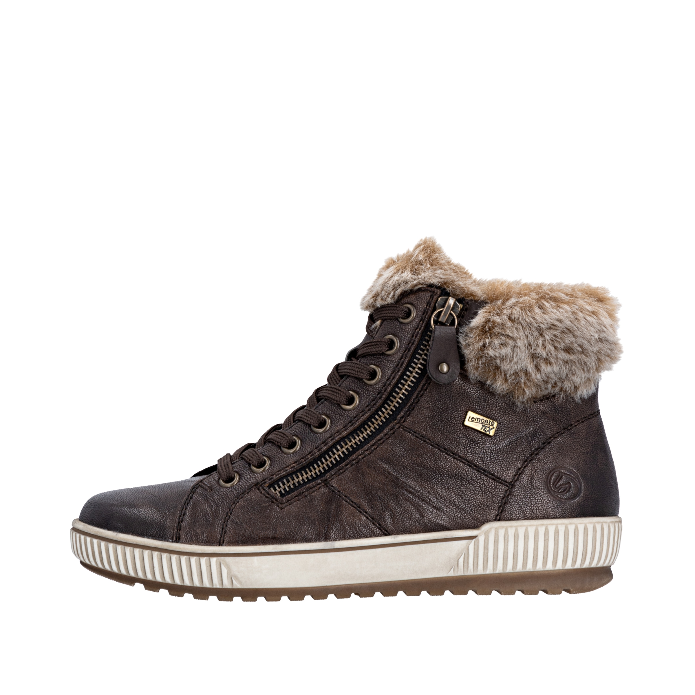 Remonte Bottes d'hiver  plateforme, chaussure outdoor à lacets avec membrane TEX déperlante