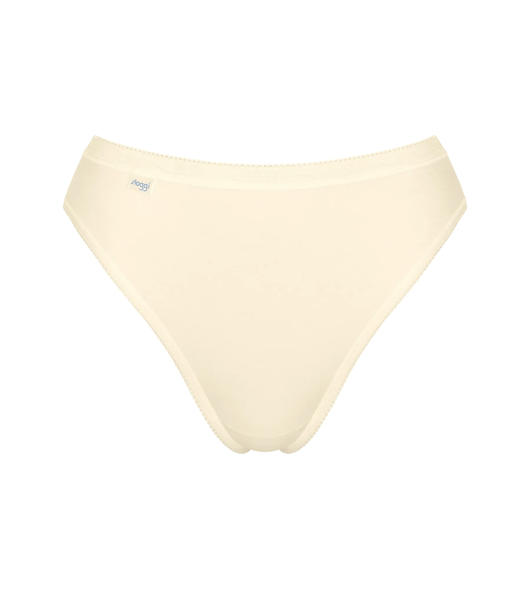 sloggi Culotte haute »Basic+ Tai« avec fente haute à la jambe, mélange coton, coutures lisses