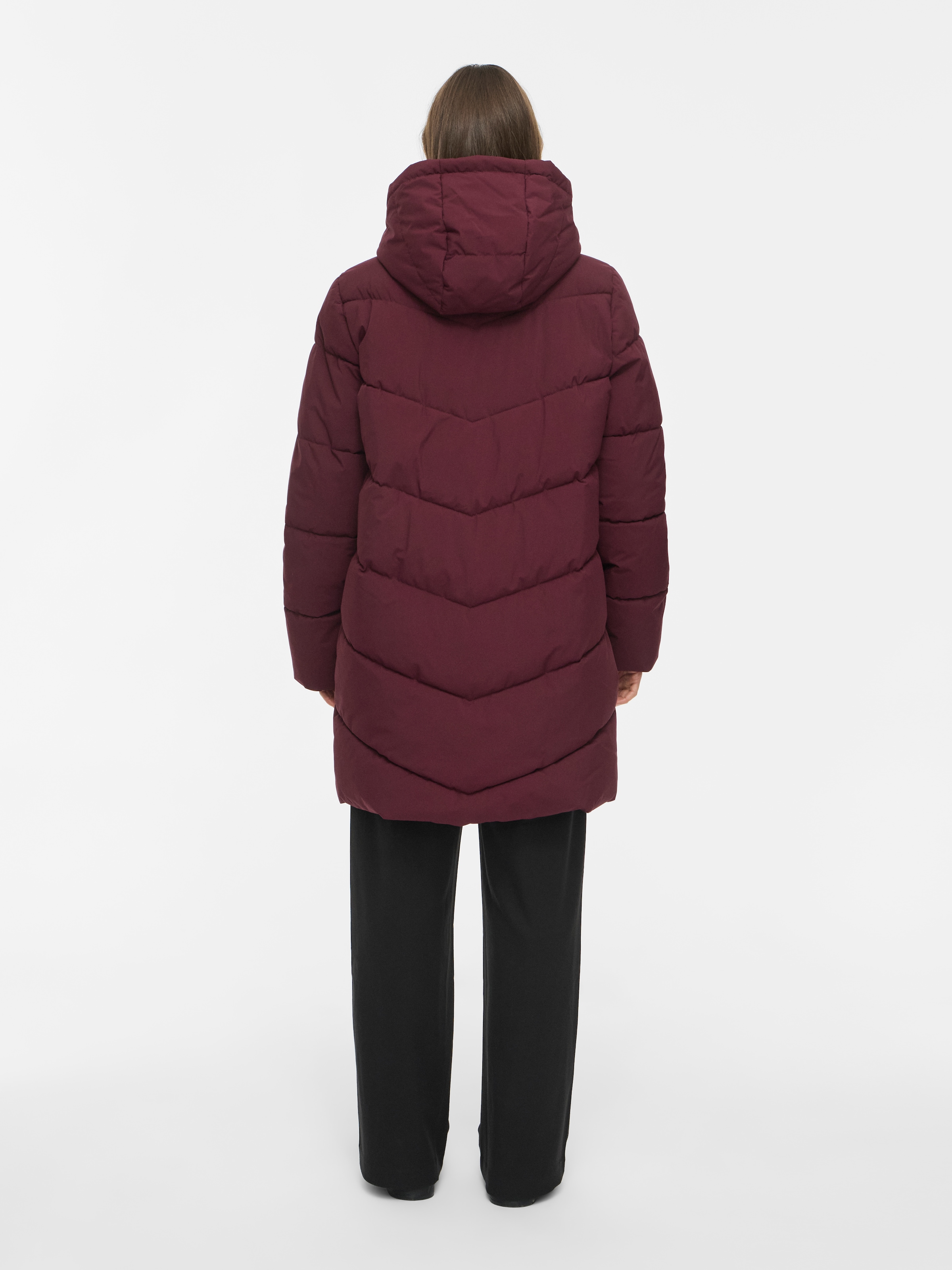 Vila Manteau matelassé »VILAVENDER L/S HOOD PUFFER/TB/RK« Kunstfaser