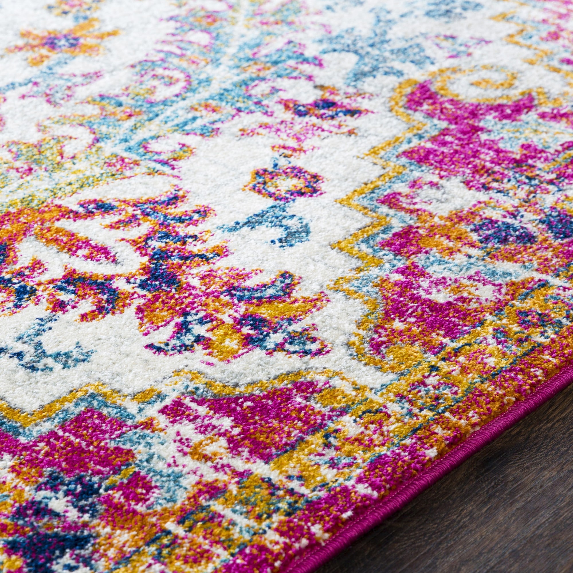 Livabliss Tapis »MUNICH« Rectangulaire 11,43 mm Höhe Tapis oriental vintage style bohème