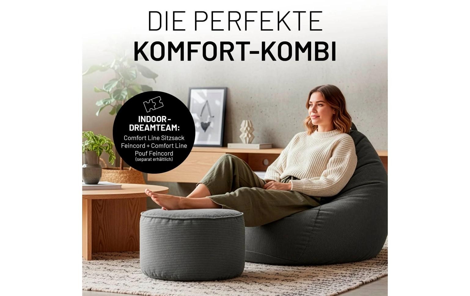Lumaland Sitzsack »185 l Comfort«