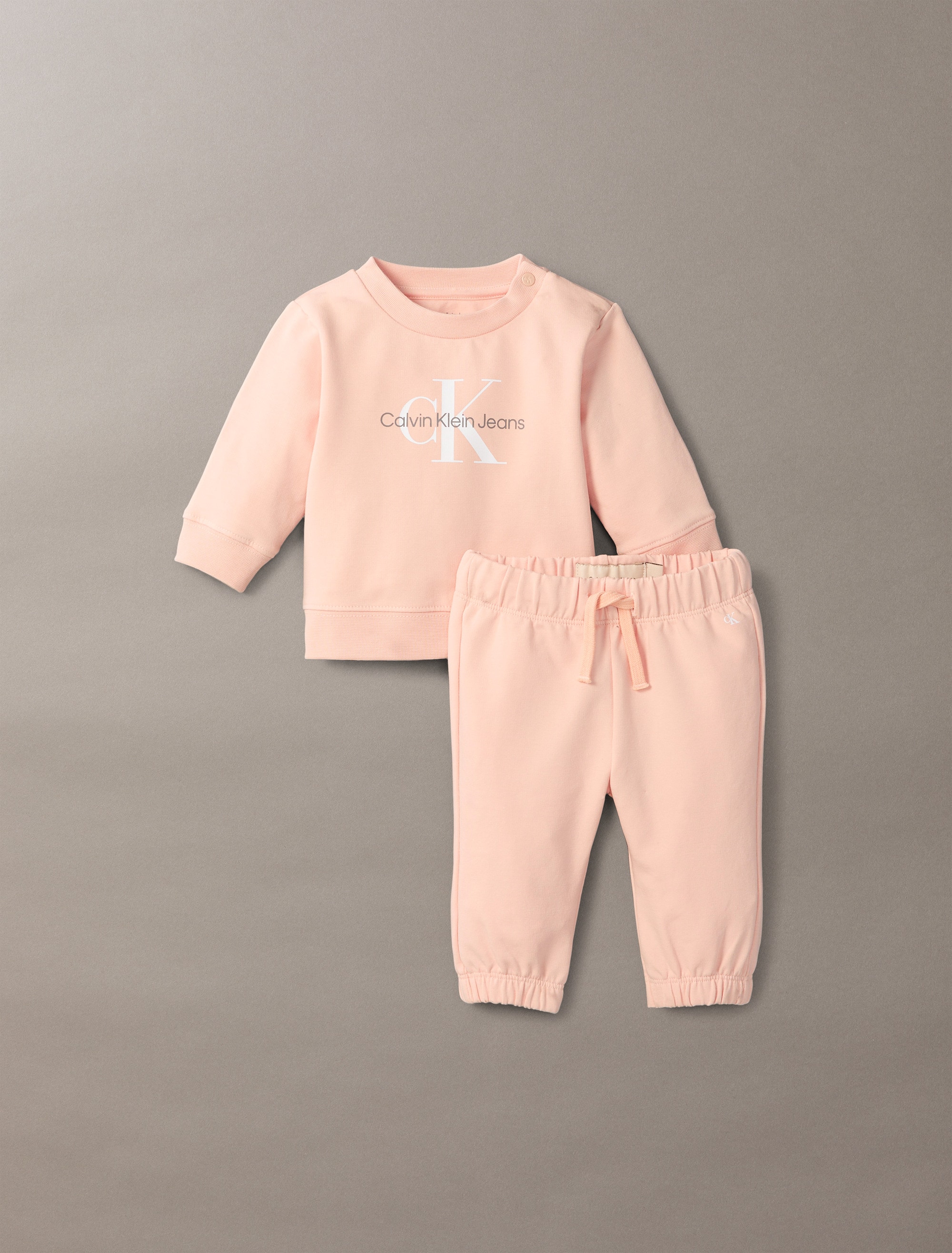 Calvin Klein Jeans Shirt & Hose »MONOGRAM CN SWEATSHIRT SET« Set, 2 Stk. tlg. für Babys bis 2 Jahre