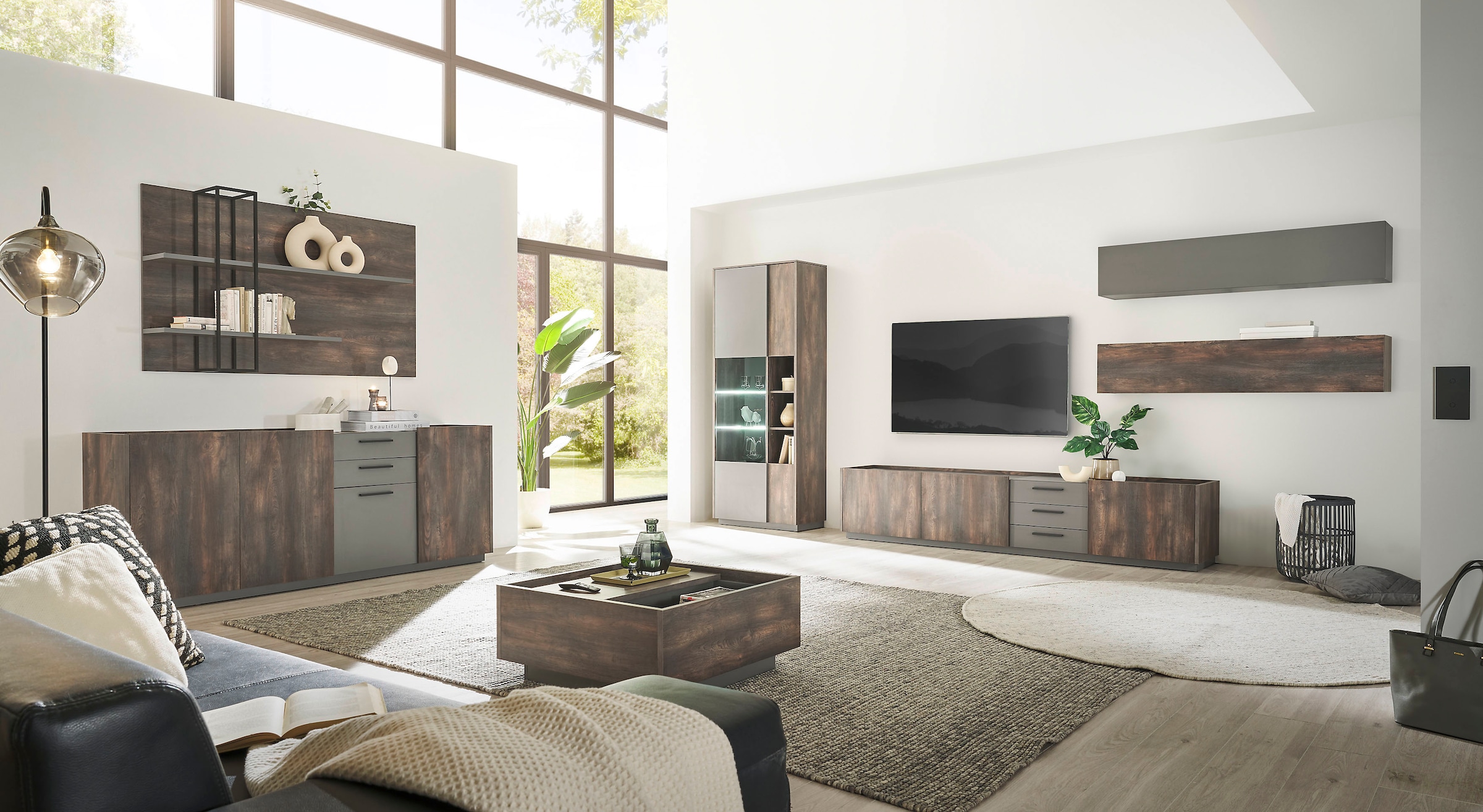 Home affaire Étagère murale »LARGO« Breite ca. 152 cm