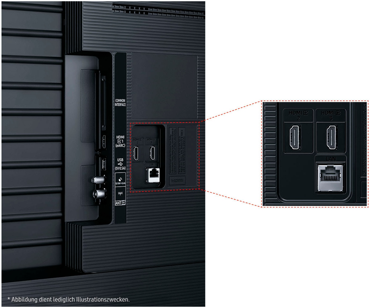 Samsung LED-Fernseher »GU50U7099FU« 125 cm/50 Smart-TV Crystal UHD, Q-Symphony, Dolby Surround Sound, Triple Tuner, Smart-Hub