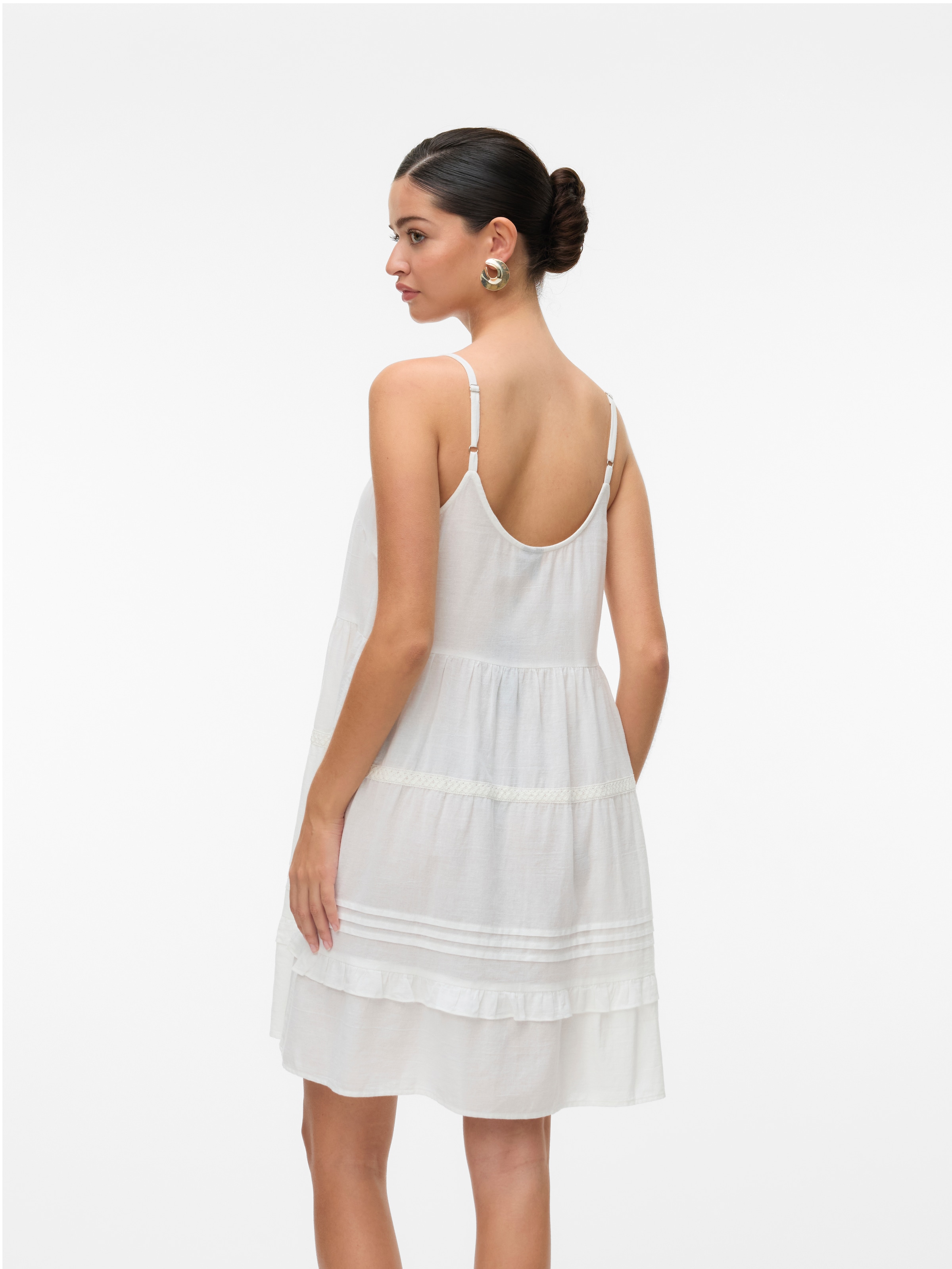 Vero Moda Trägerkleid »VMPRETTY SHORT SINGLET DRESS WVN GA NOOS« Sommerkleid,