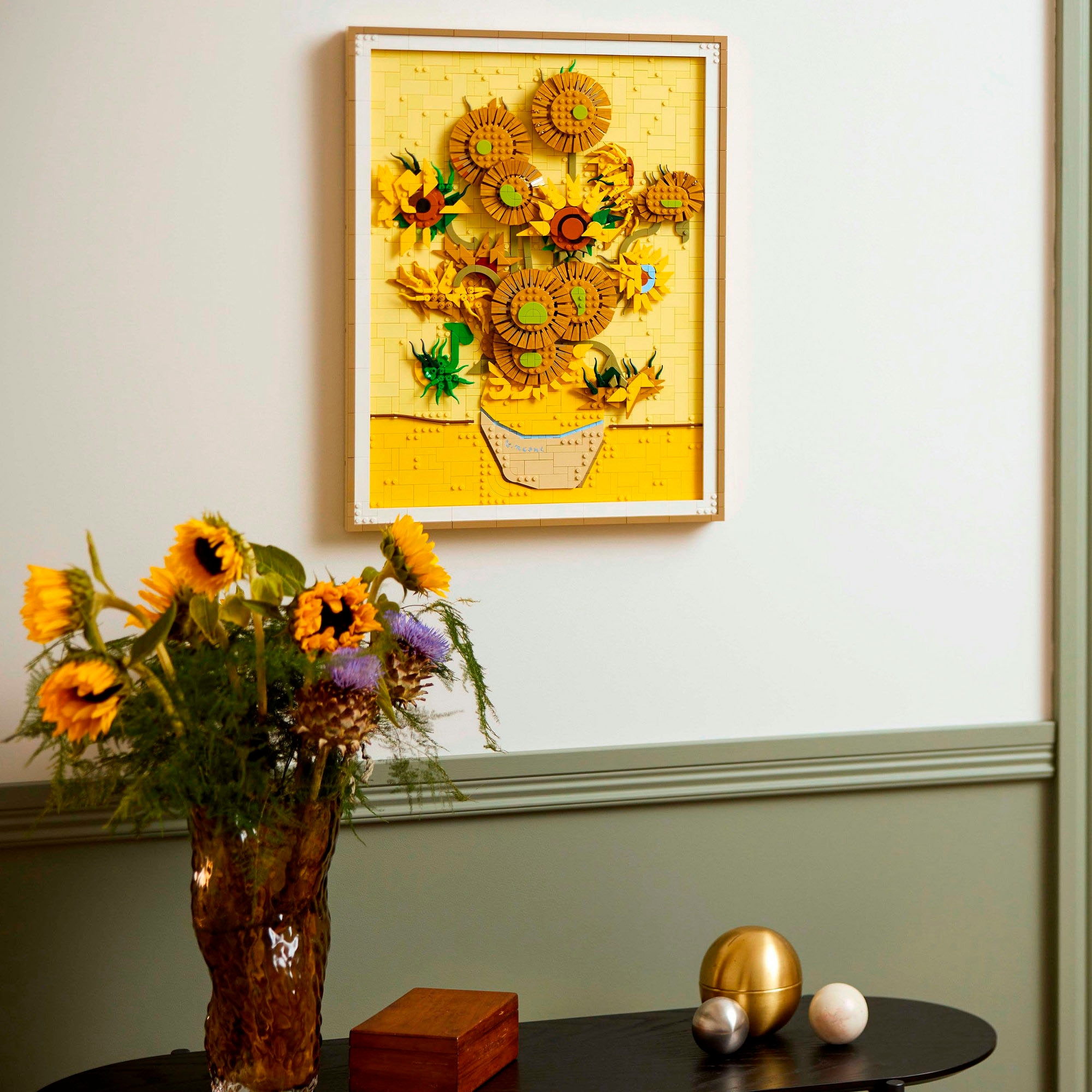 LEGO® Konstruktionsspielsteine »Vincent van Gogh – Sonnenblumen (31215), LEGO ART« Made in Europe