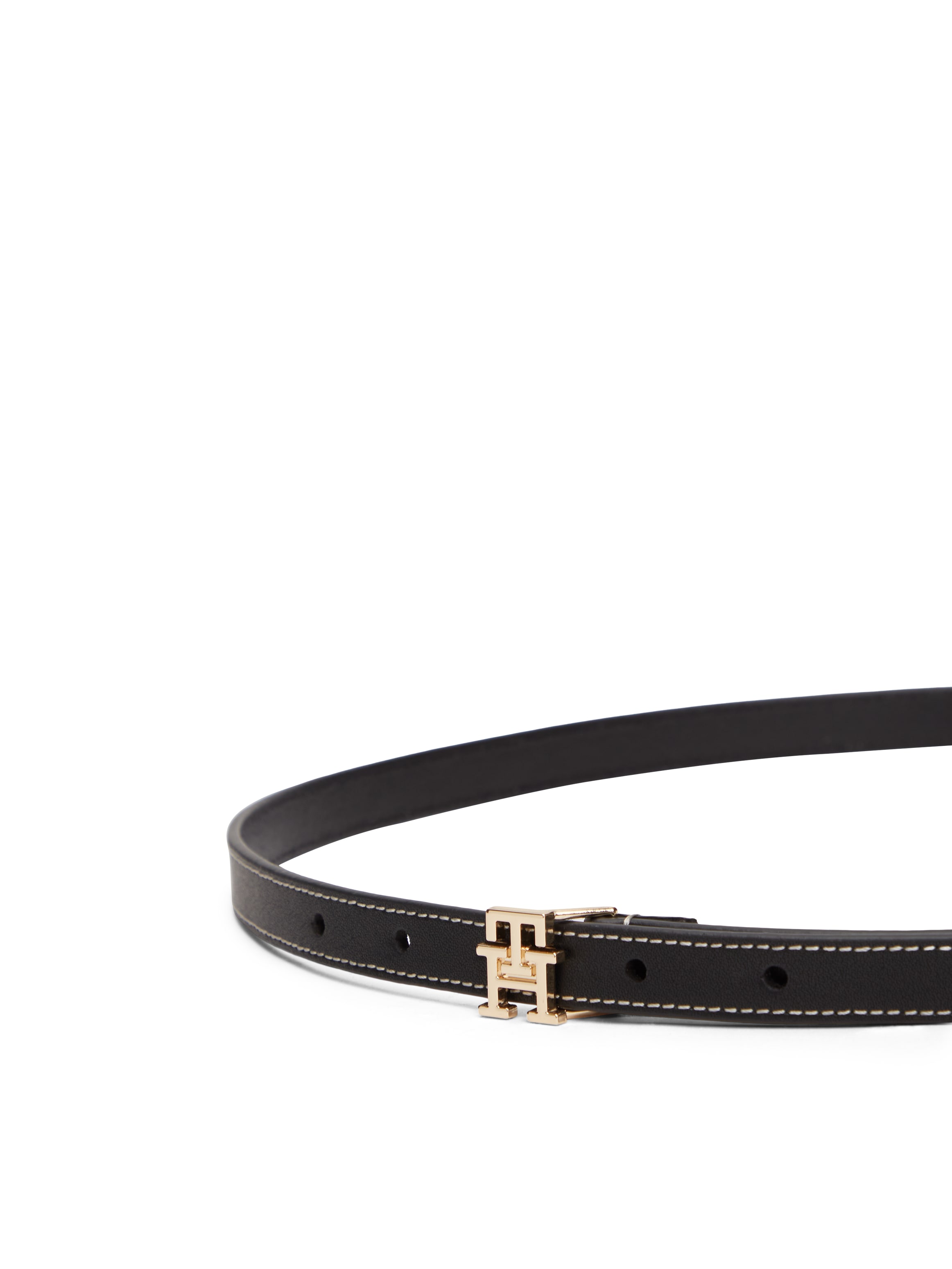 Tommy Hilfiger Ledergürtel »TH LOGO 1.5 cm breit«