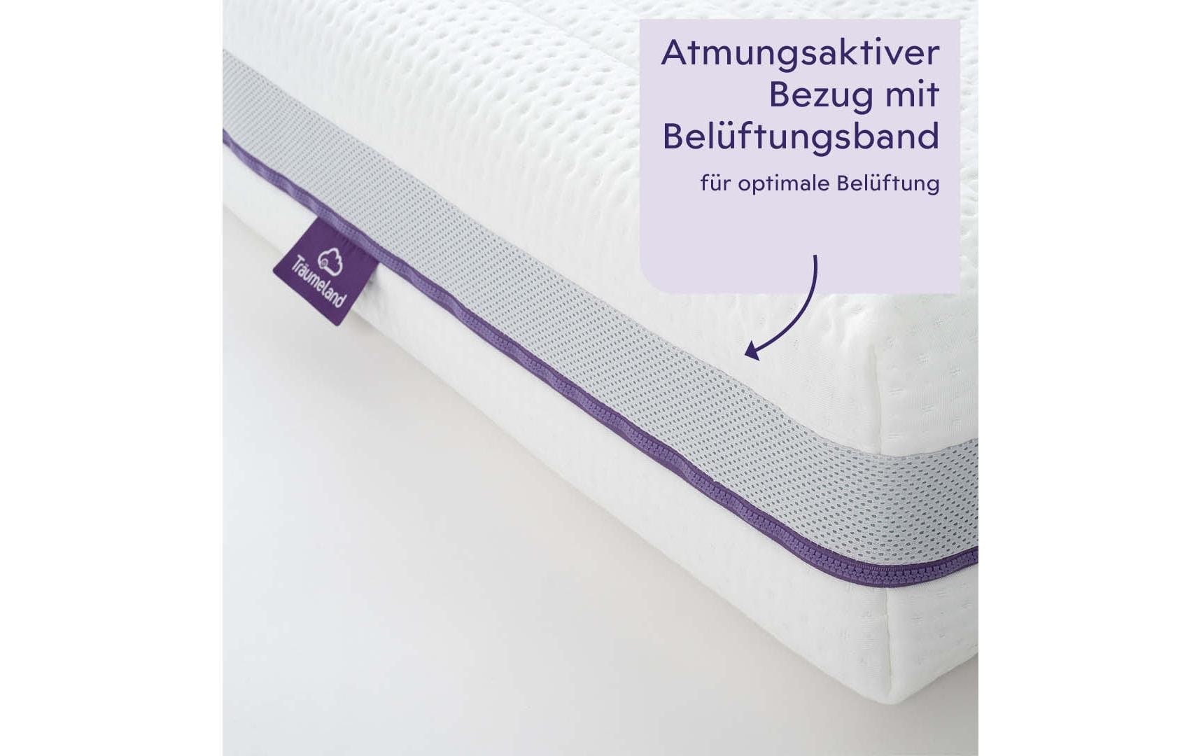 Träumeland Naturmatratze »Wien, Naturfaser« 20 cm hoch 1 Stk. tlg.