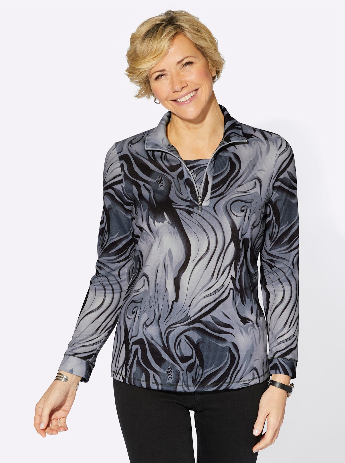 Classic Basics Polo »Winter-Shirt« 1 cuis