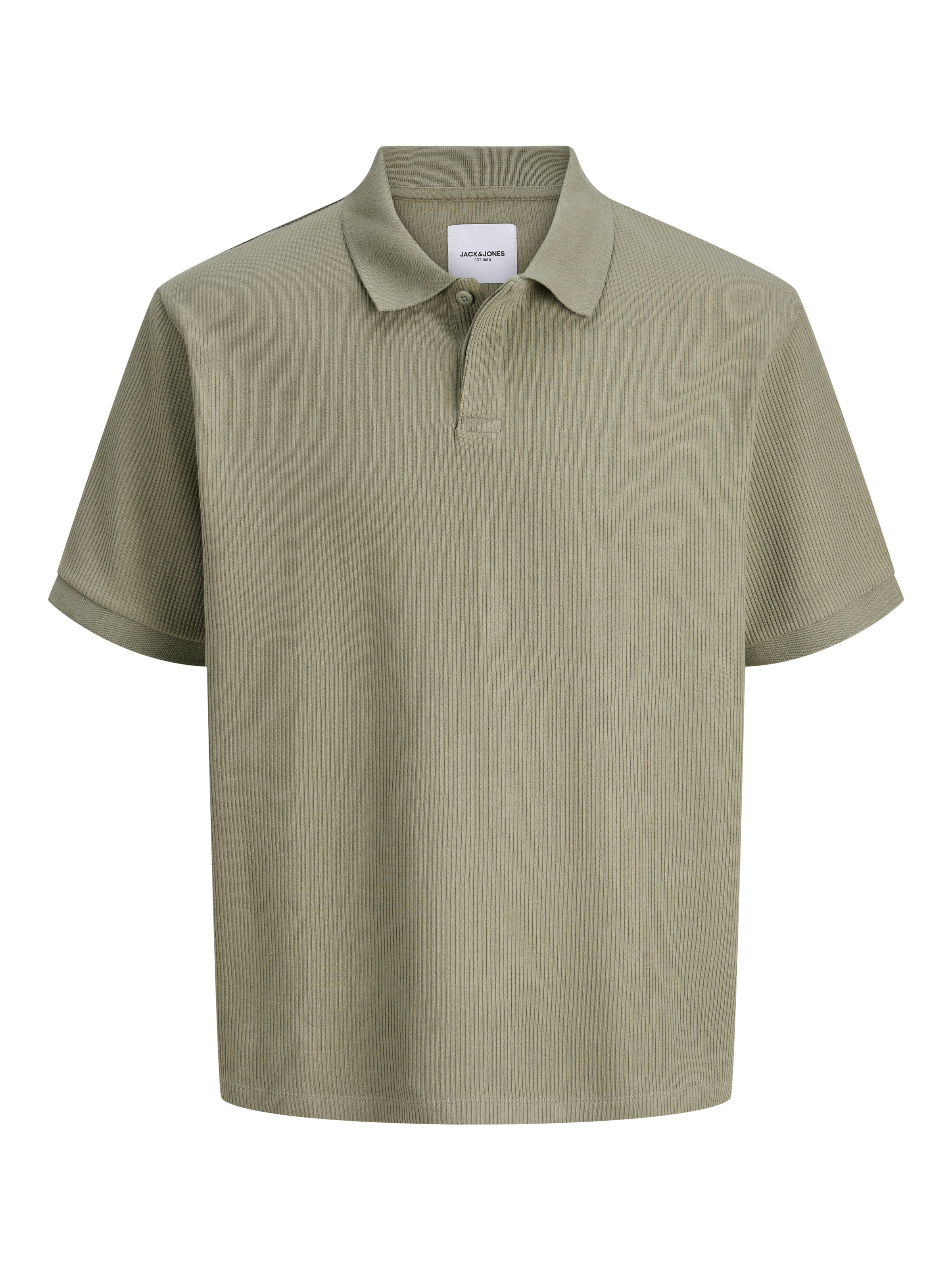 Jack & Jones Polo »JJEHARRISON STRUCTURE POLO SS LN« mit Polokragen