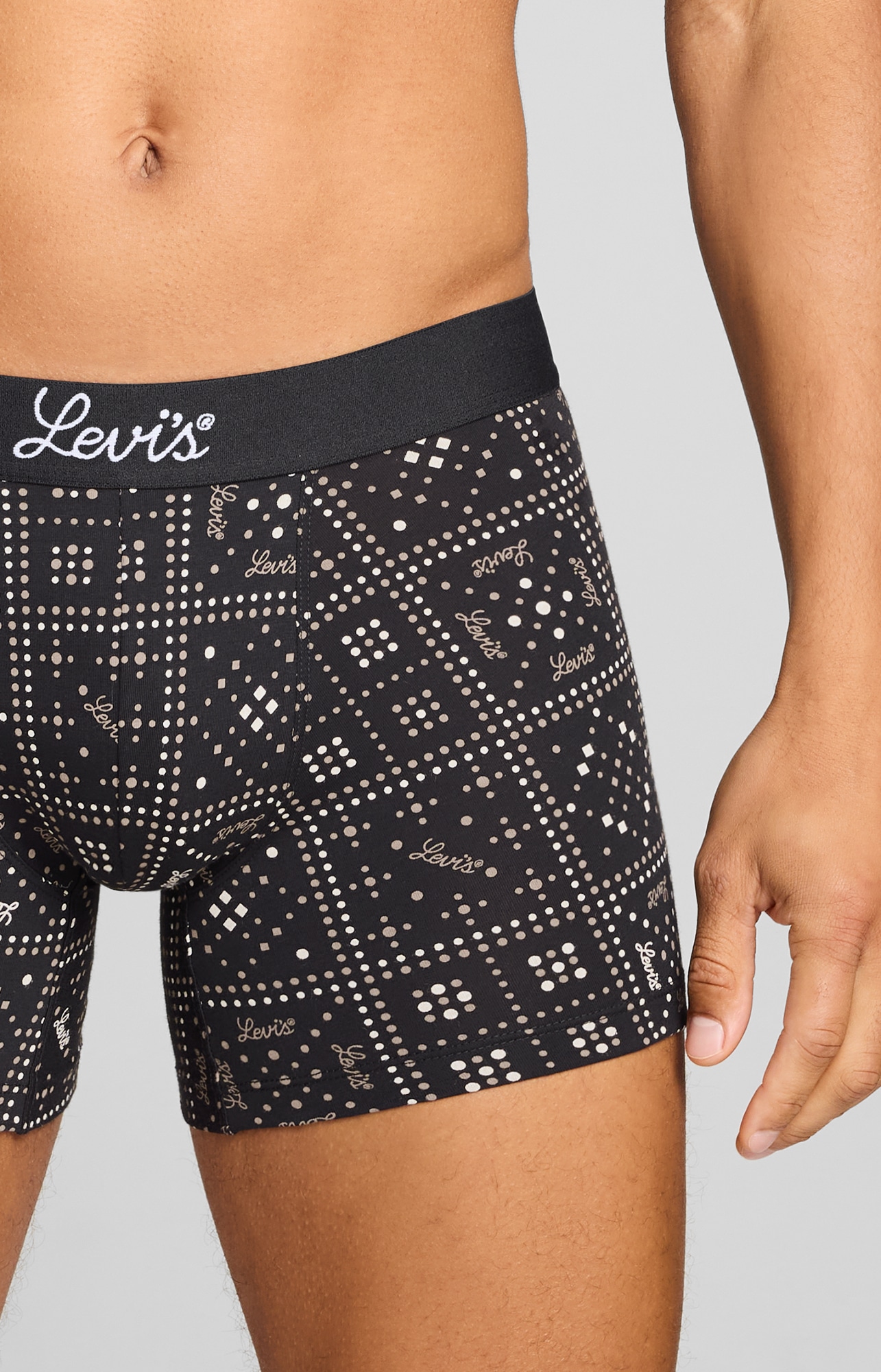Levi's® Boxershorts »LEVIS MEN BANDANA AOP BOXER BRIEF 2P« 2er Pack, 