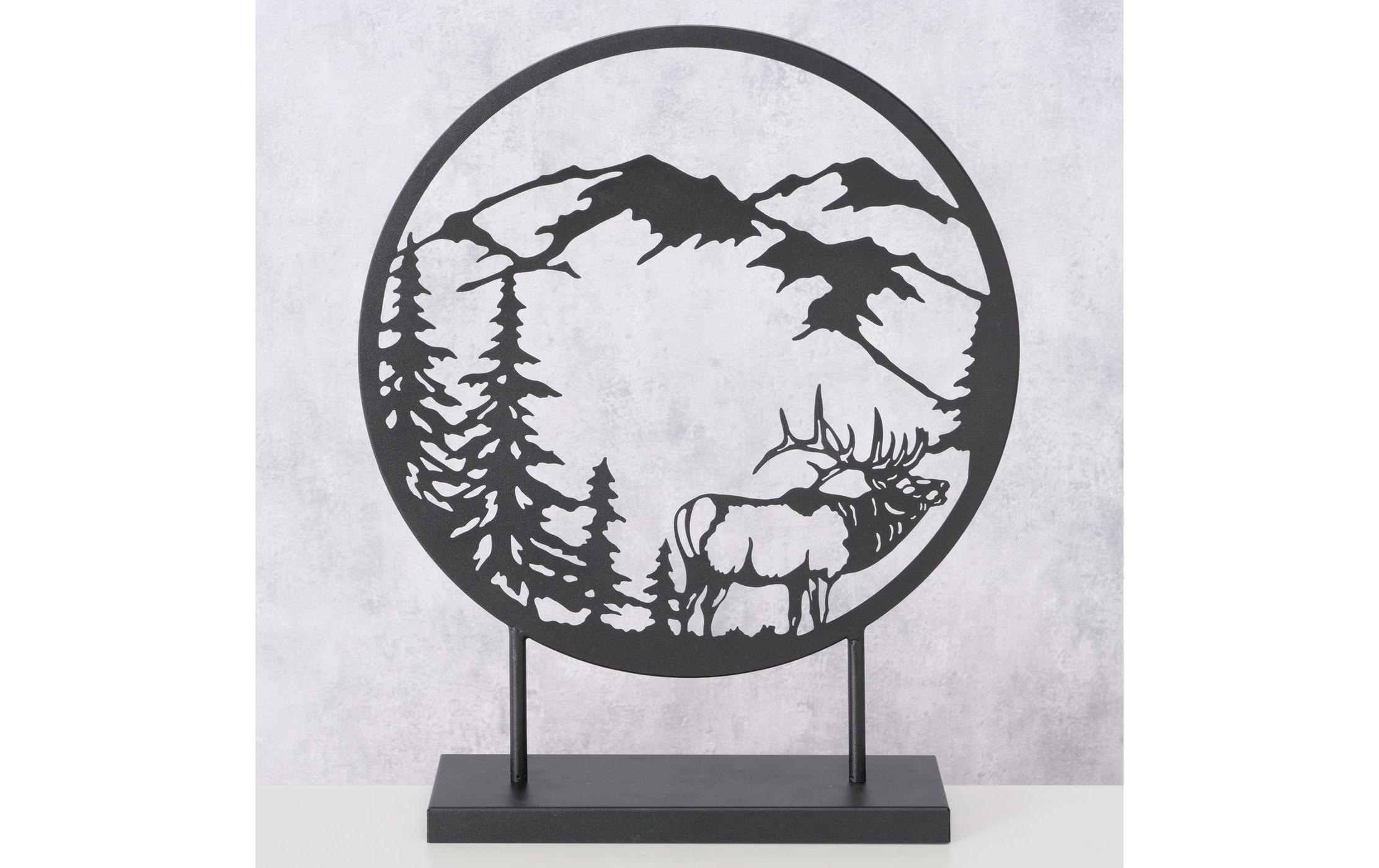 BOLTZE Figurine de Noël »Terrano Metall, 38 x 46,7 cm«