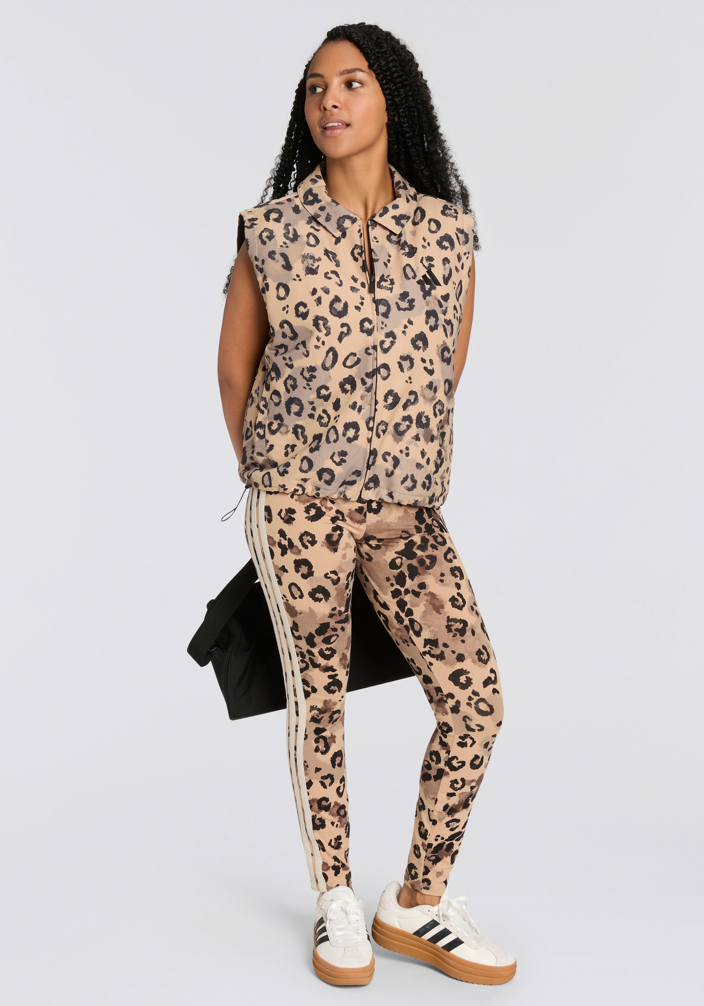 adidas Sportswear Gilet fonctionnel »ANIMAL PRINT 3-STRIPES GEWEBTE«